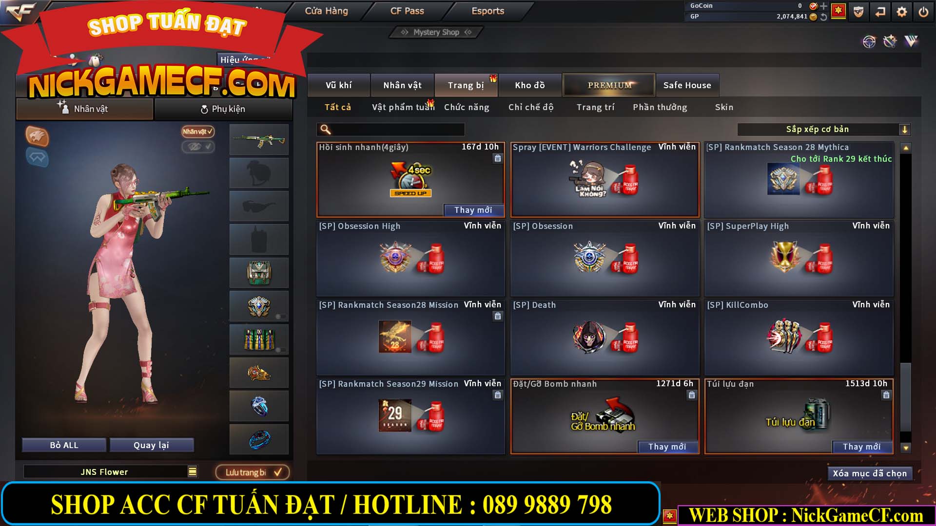 MÃ CF13363 - GIÁ : 1050K - CHIẾN C4 SIÊU NHỎ XINH - 6 VIP