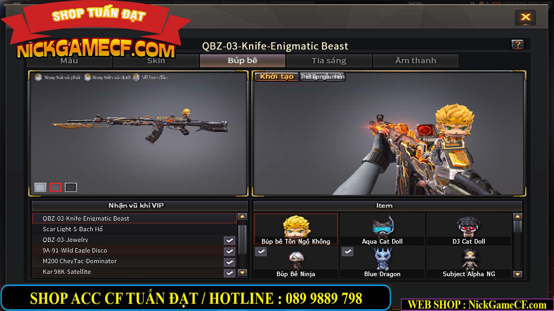 MÃ CF13366 - GIÁ : 4350K - CHIẾN C4 XINH - SNIP XỊN - 22 VIP - VIP6