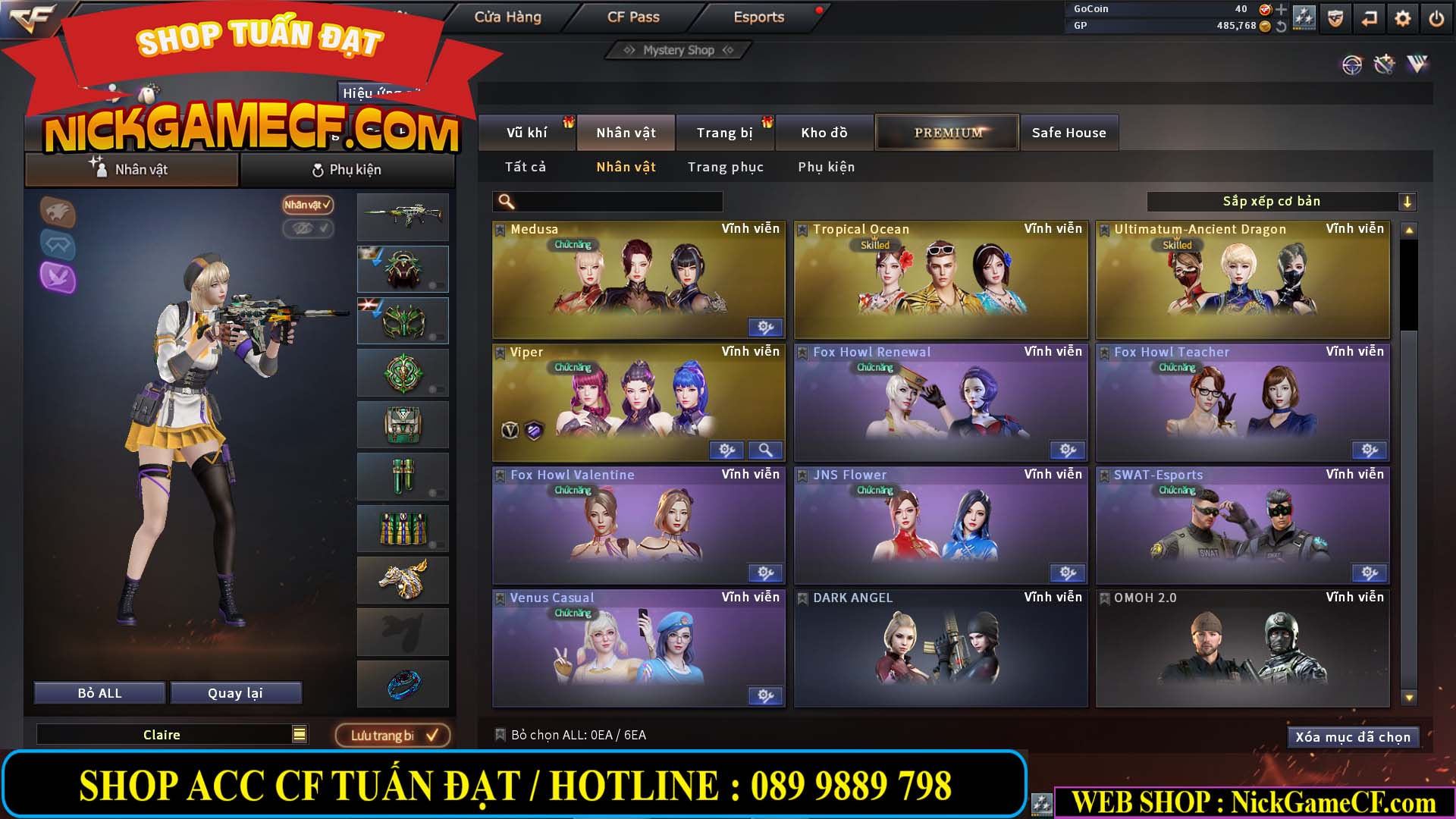 MÃ CF13378 - GIÁ : 5M2 - CHIẾN C4 ĐẸP XINH - 36 VIP - VIP7