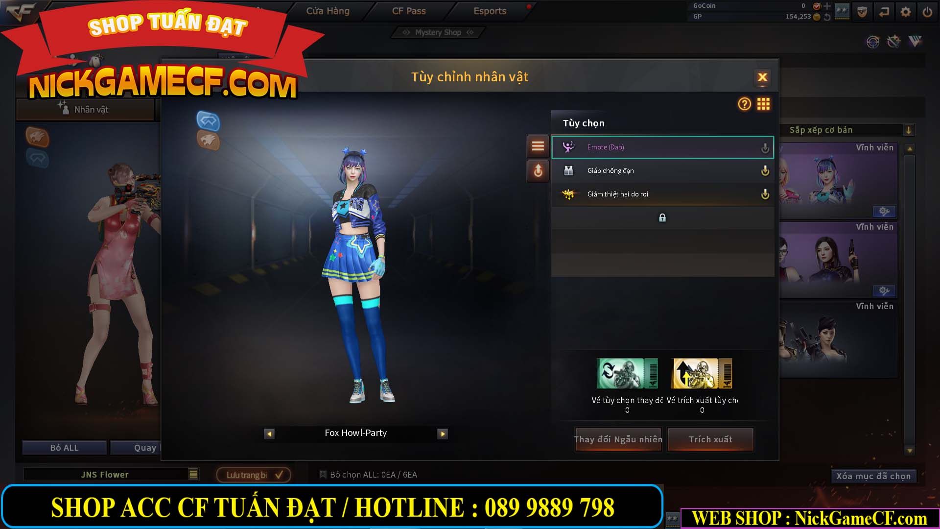 MÃ CF13385 - GIÁ : 2750K - SIÊU HOT - COMBO DEMONIC - VIP2