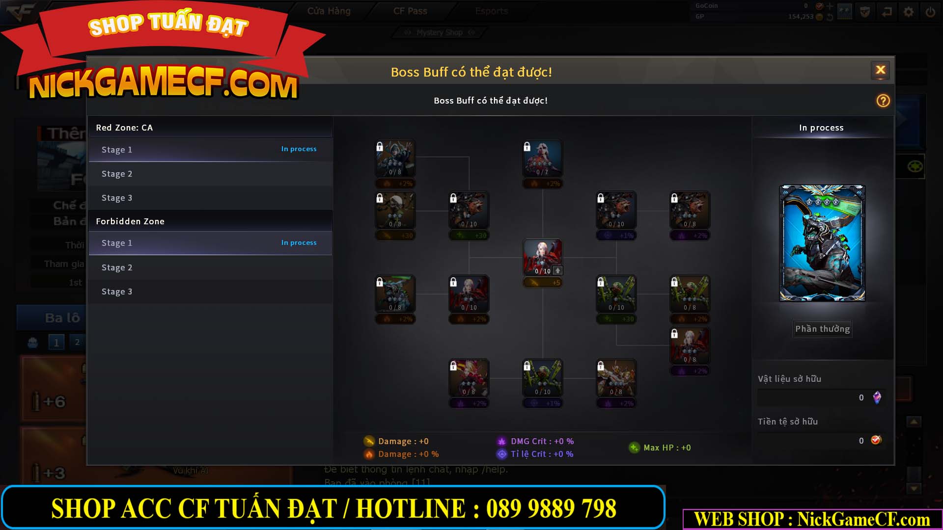 MÃ CF13385 - GIÁ : 2750K - SIÊU HOT - COMBO DEMONIC - VIP2