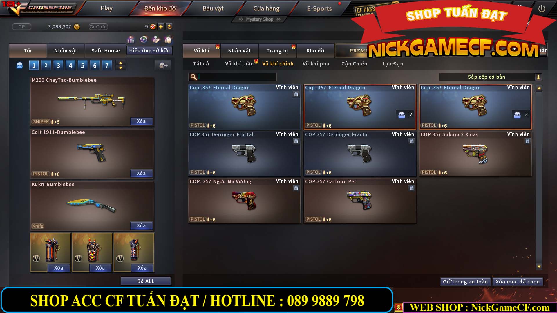 MÃ CF13463 - GIÁ : 3999K - CHIẾN C4 SIÊU XINH - 35 VIP - VIP5