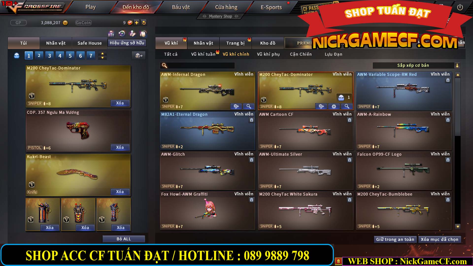 MÃ CF13463 - GIÁ : 3999K - CHIẾN C4 SIÊU XINH - 35 VIP - VIP5