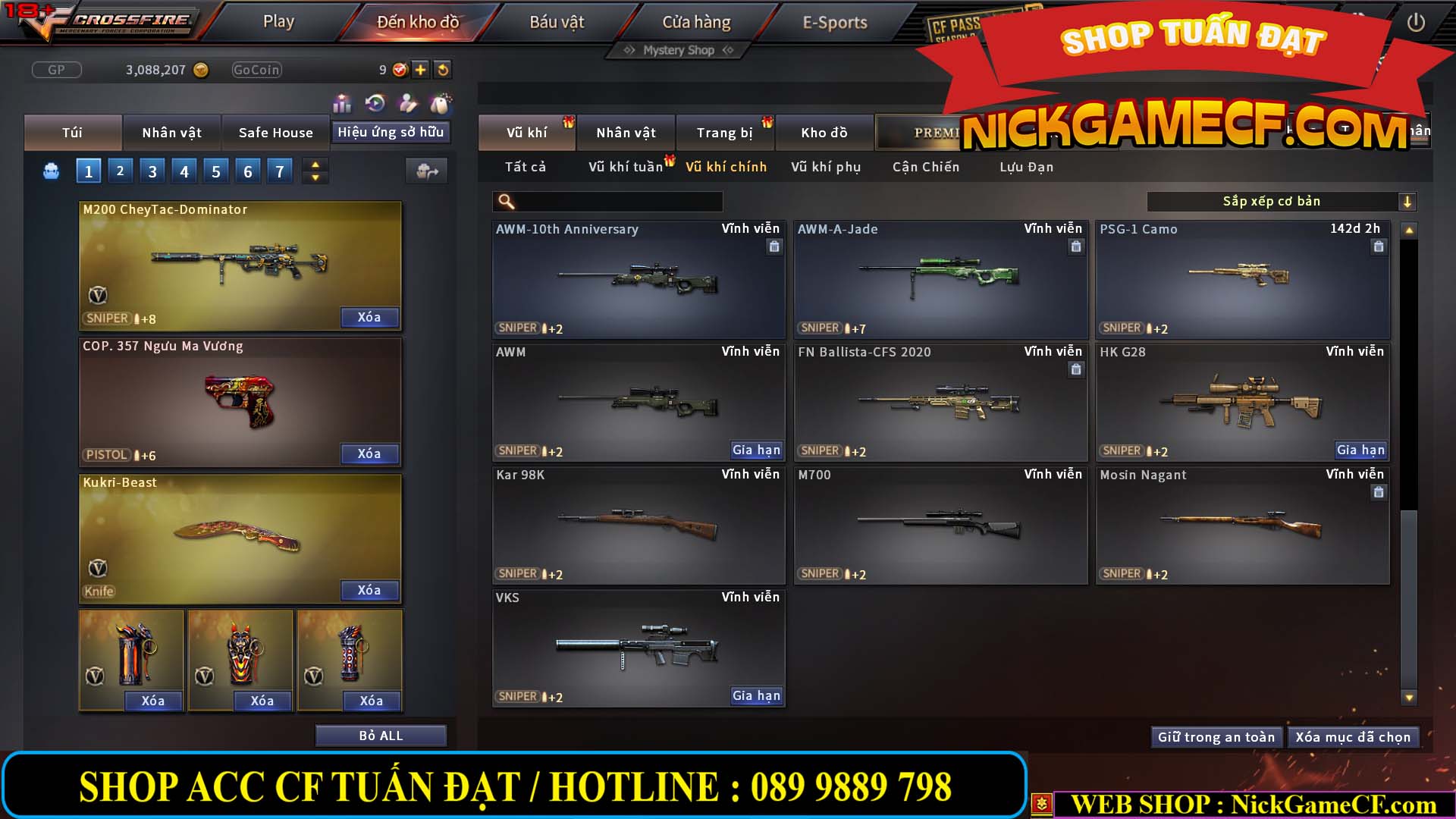 MÃ CF13463 - GIÁ : 3999K - CHIẾN C4 SIÊU XINH - 35 VIP - VIP5
