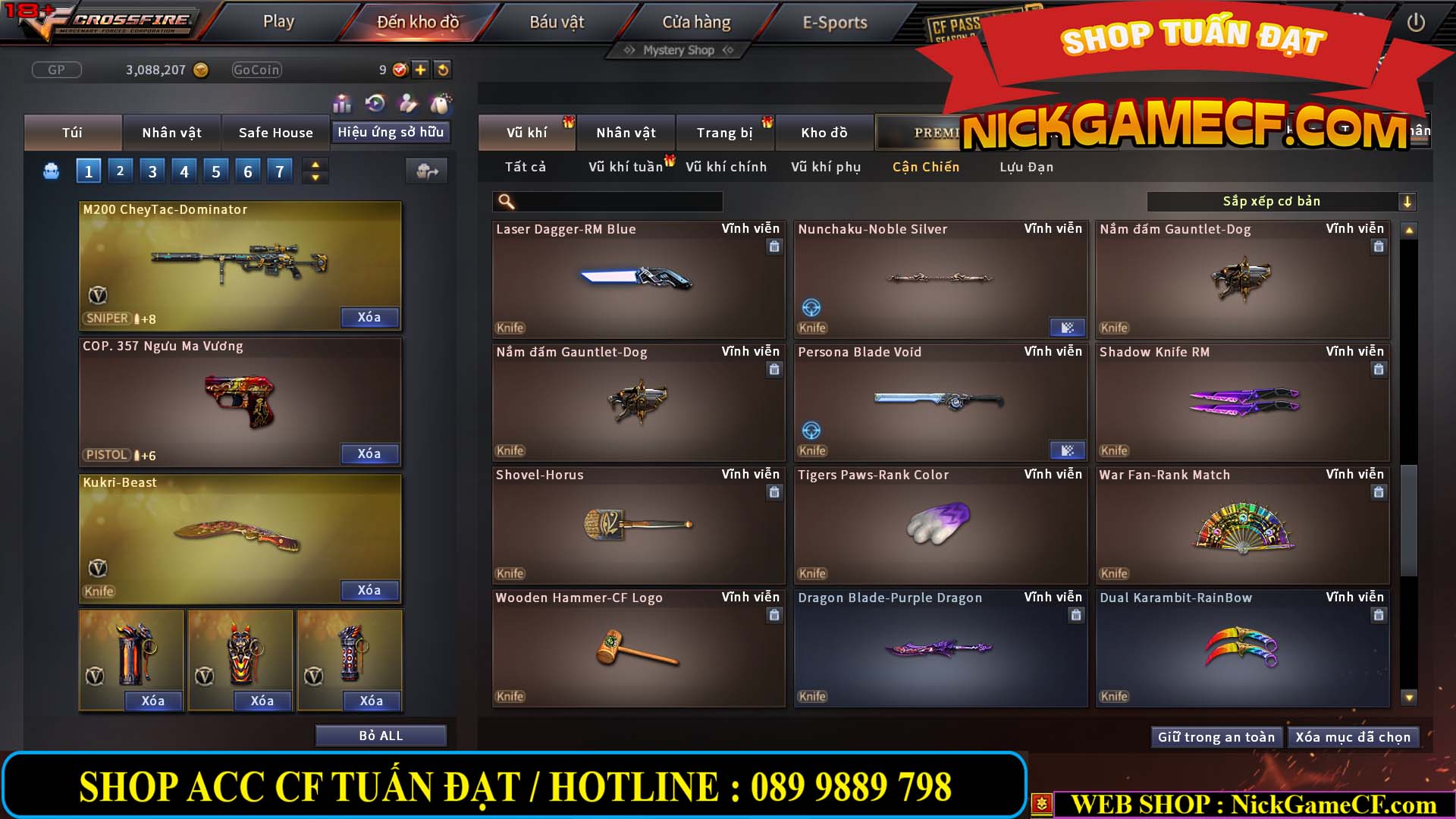 MÃ CF13463 - GIÁ : 3999K - CHIẾN C4 SIÊU XINH - 35 VIP - VIP5