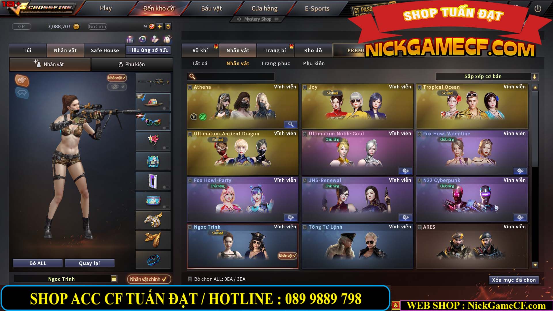 MÃ CF13463 - GIÁ : 3999K - CHIẾN C4 SIÊU XINH - 35 VIP - VIP5