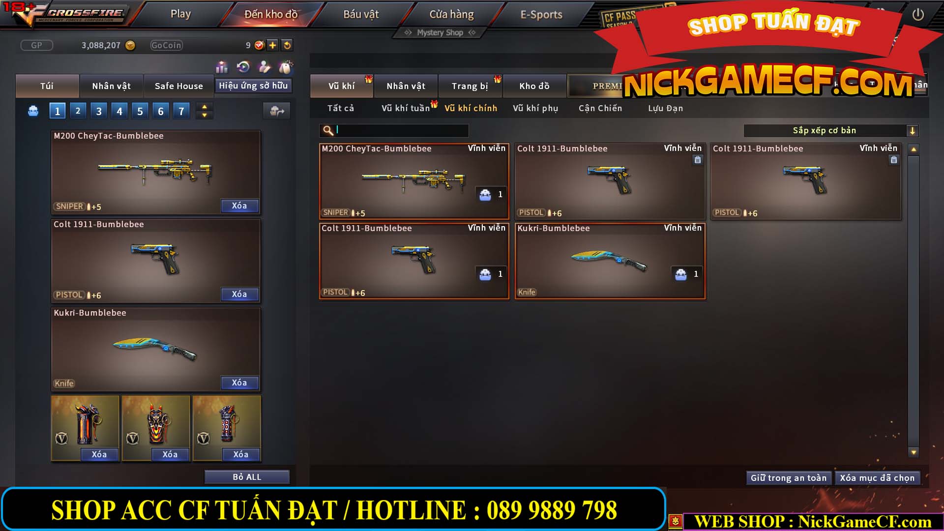 MÃ CF13463 - GIÁ : 3999K - CHIẾN C4 SIÊU XINH - 35 VIP - VIP5