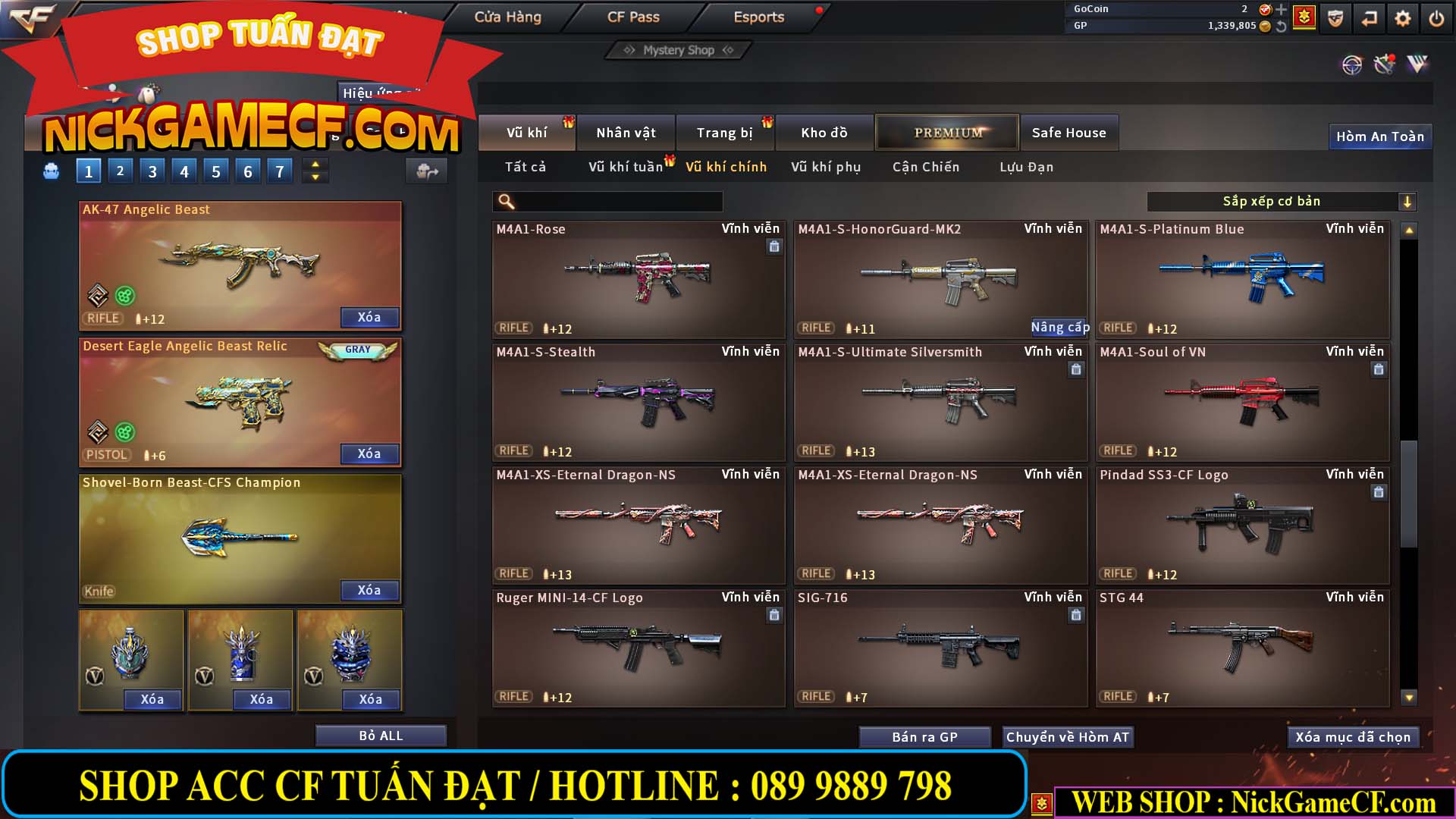 MÃ CF13537 - GIÁ : 8M5 - CHIẾN C4 SIÊU XINH - 41 VIP - VIP7