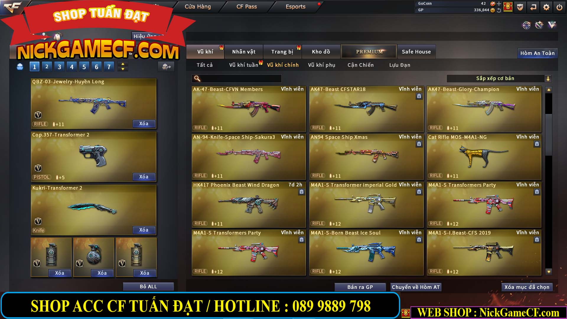 MÃ CF13559 - GIÁ : 4999K - CHIẾN C4 - AI MODE - 37 VIP - VIP5