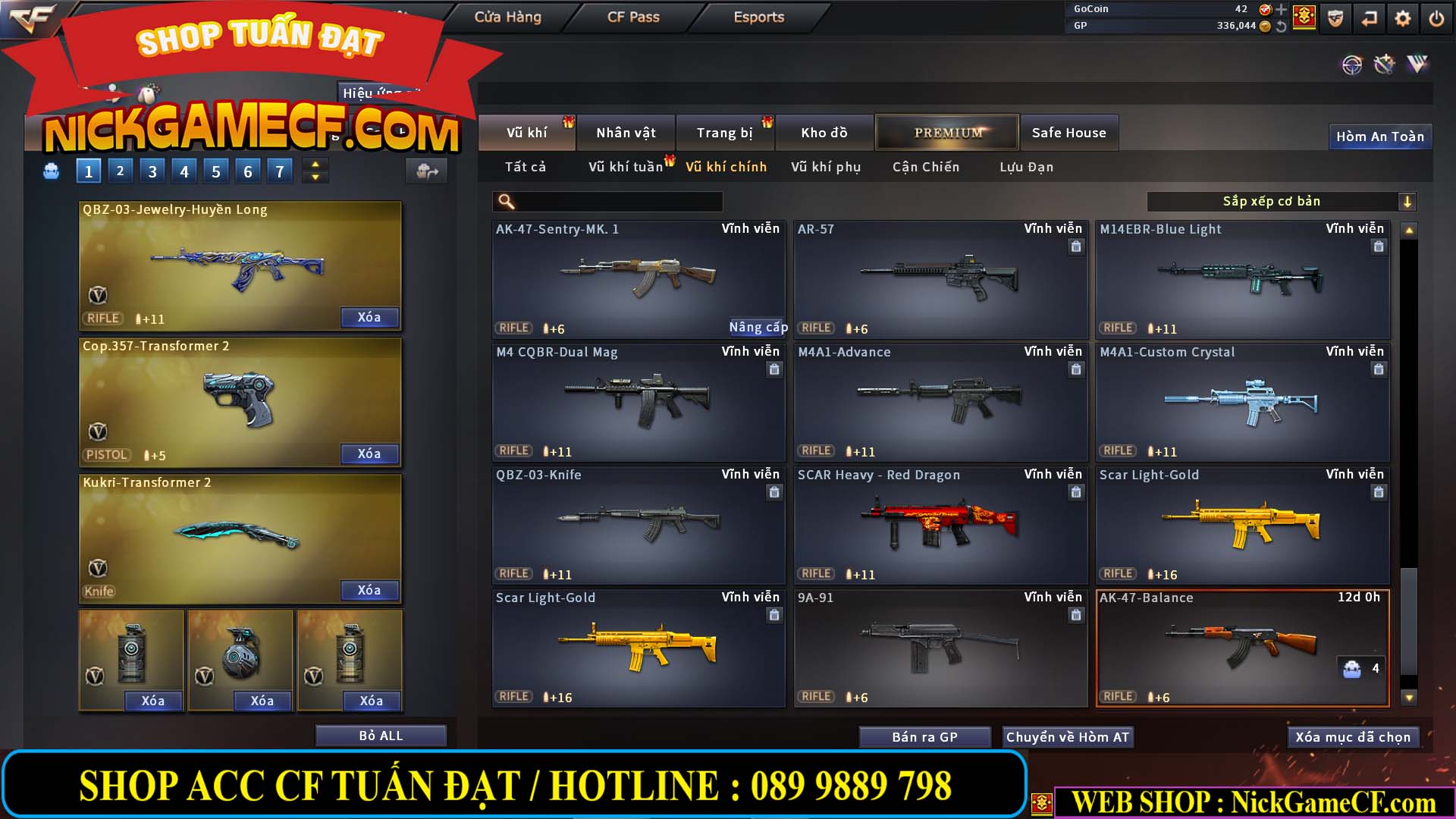 MÃ CF13559 - GIÁ : 4999K - CHIẾN C4 - AI MODE - 37 VIP - VIP5