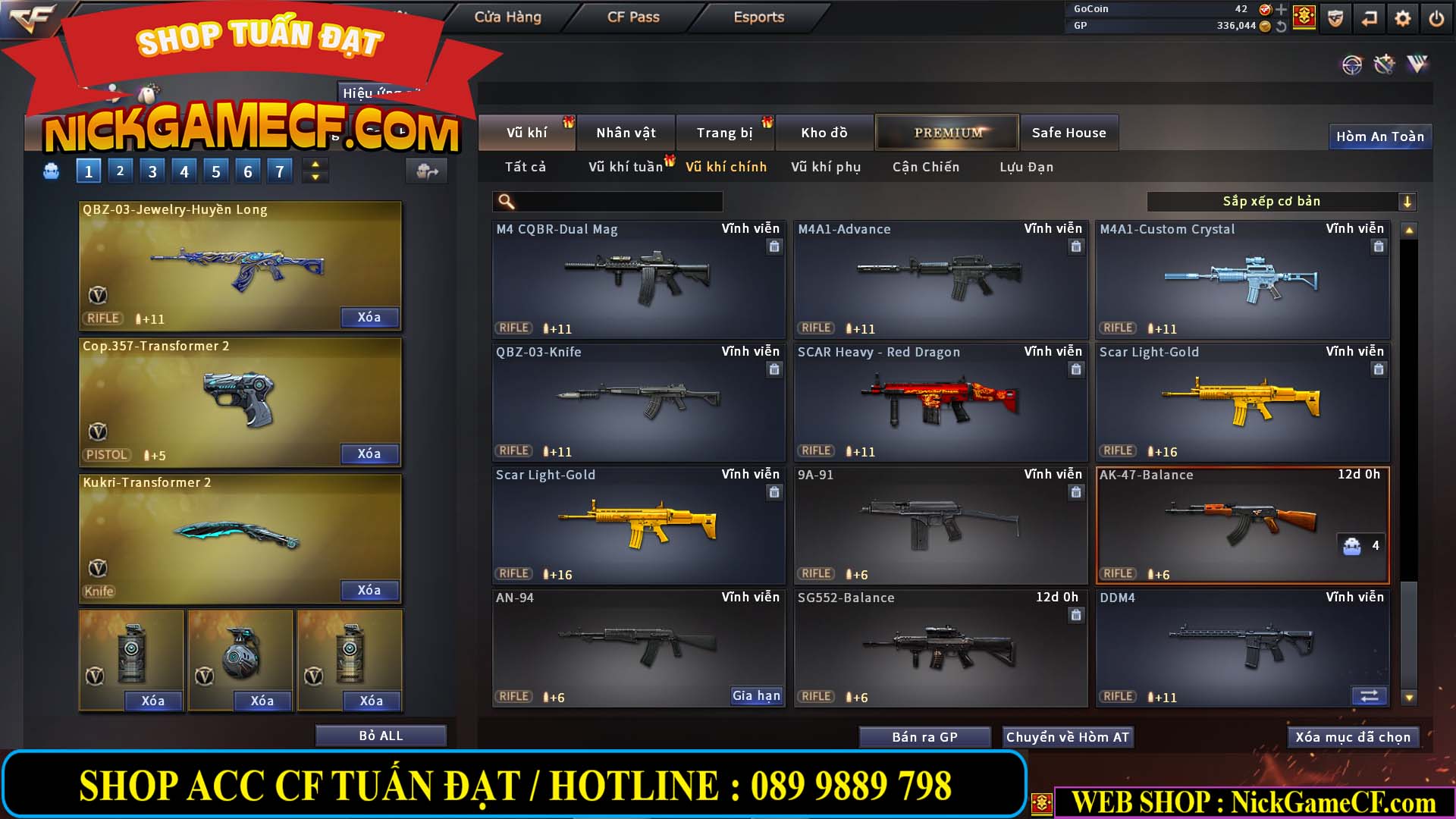 MÃ CF13559 - GIÁ : 4999K - CHIẾN C4 - AI MODE - 37 VIP - VIP5