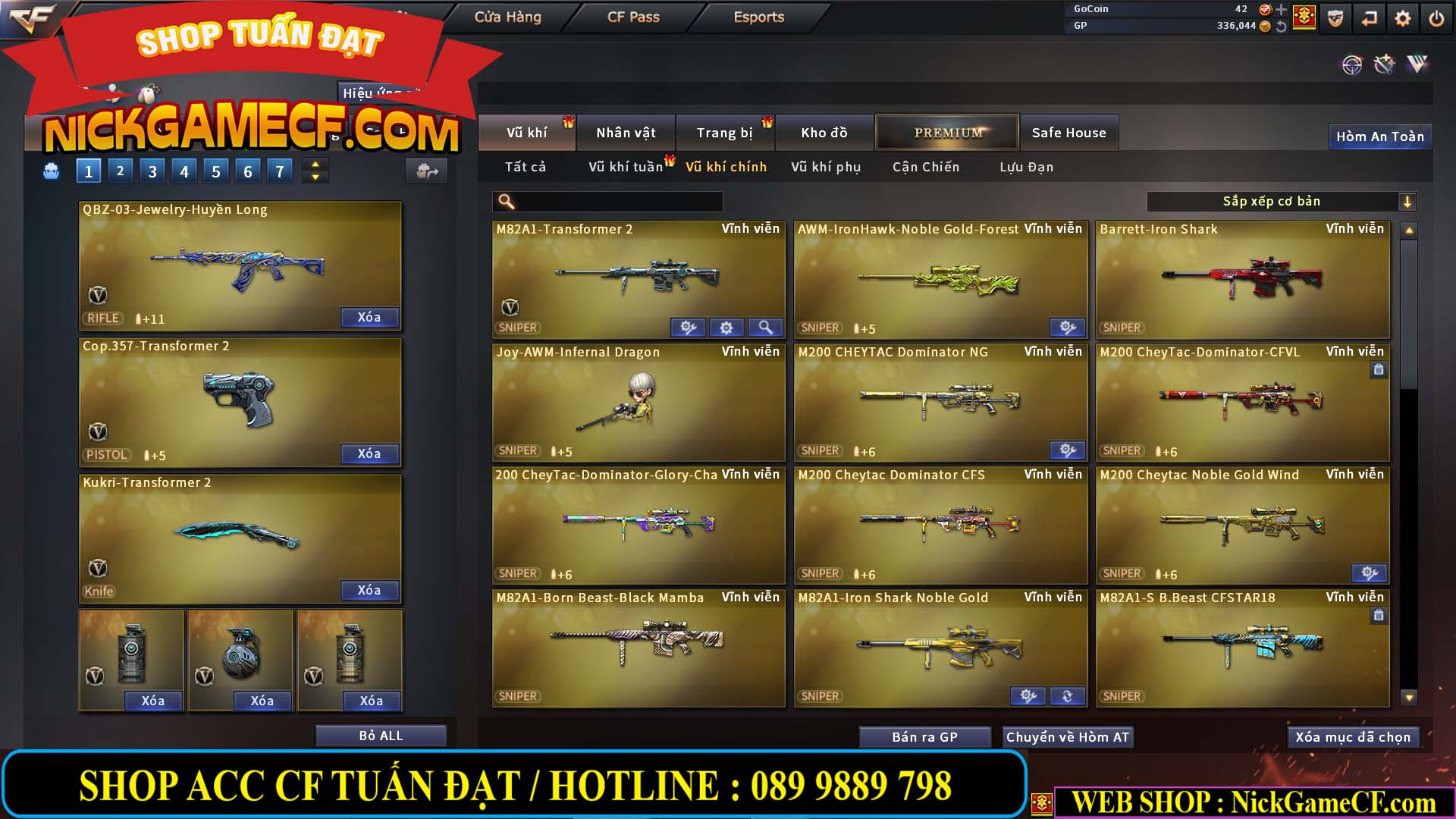 MÃ CF13559 - GIÁ : 4999K - CHIẾN C4 - AI MODE - 37 VIP - VIP5