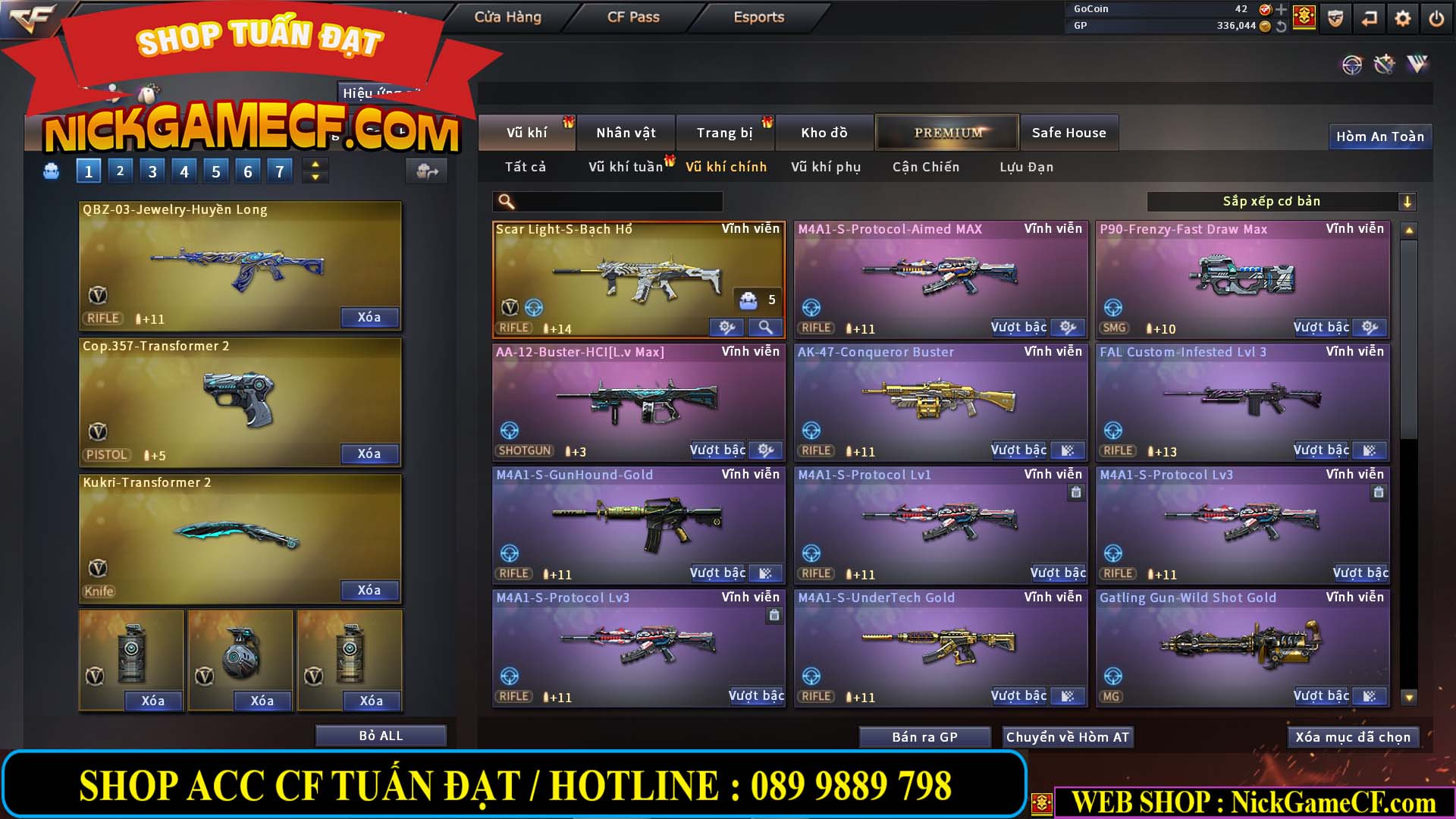 MÃ CF13559 - GIÁ : 4999K - CHIẾN C4 - AI MODE - 37 VIP - VIP5