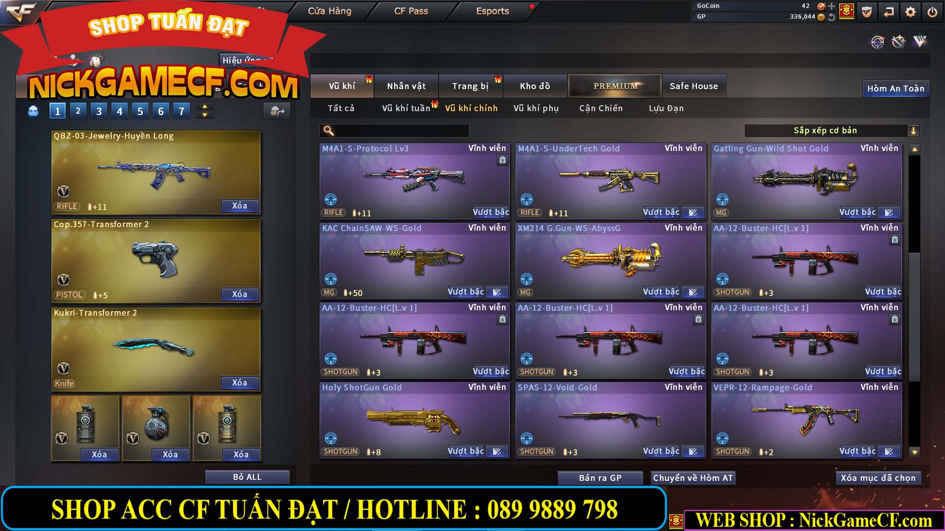 MÃ CF13559 - GIÁ : 4999K - CHIẾN C4 - AI MODE - 37 VIP - VIP5