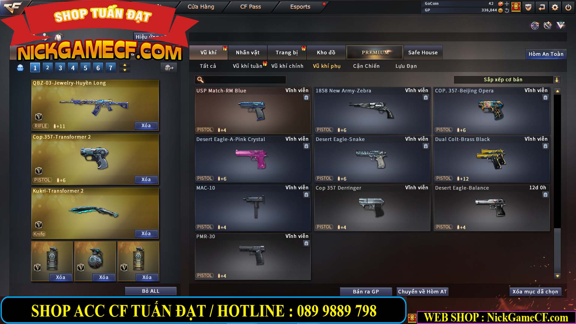 MÃ CF13559 - GIÁ : 4999K - CHIẾN C4 - AI MODE - 37 VIP - VIP5