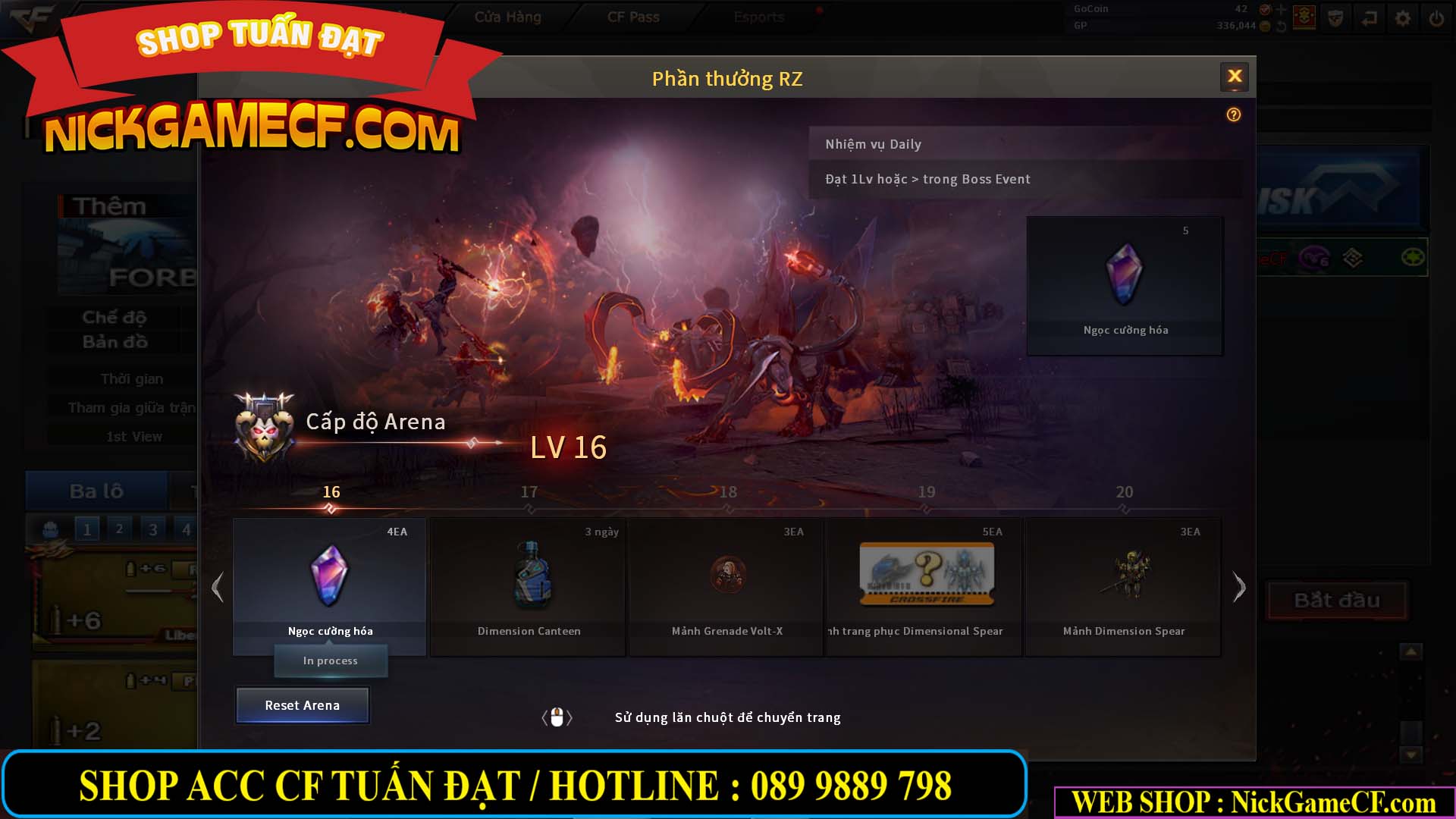 MÃ CF13559 - GIÁ : 4999K - CHIẾN C4 - AI MODE - 37 VIP - VIP5