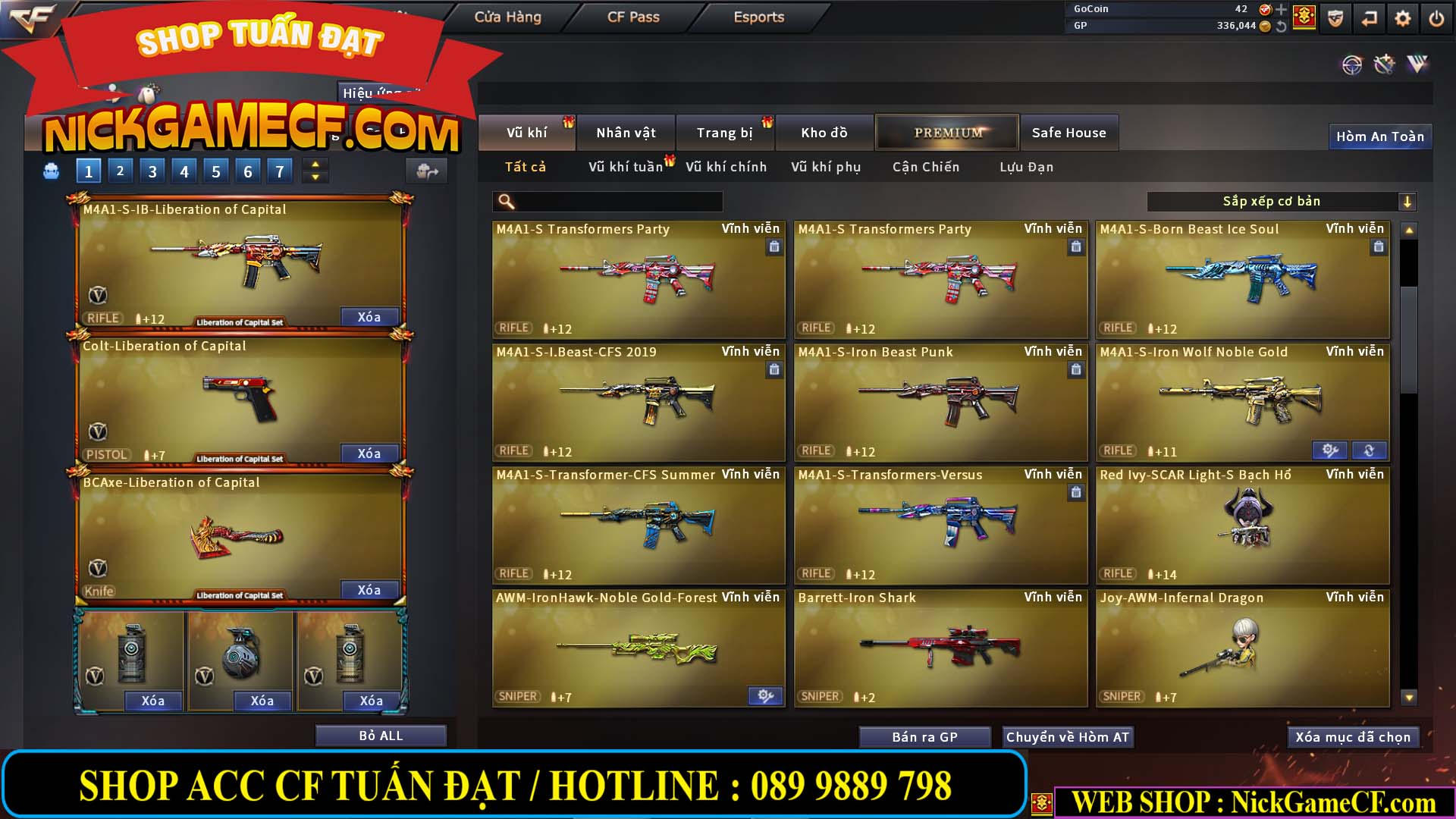 MÃ CF13559 - GIÁ : 4999K - CHIẾN C4 - AI MODE - 37 VIP - VIP5