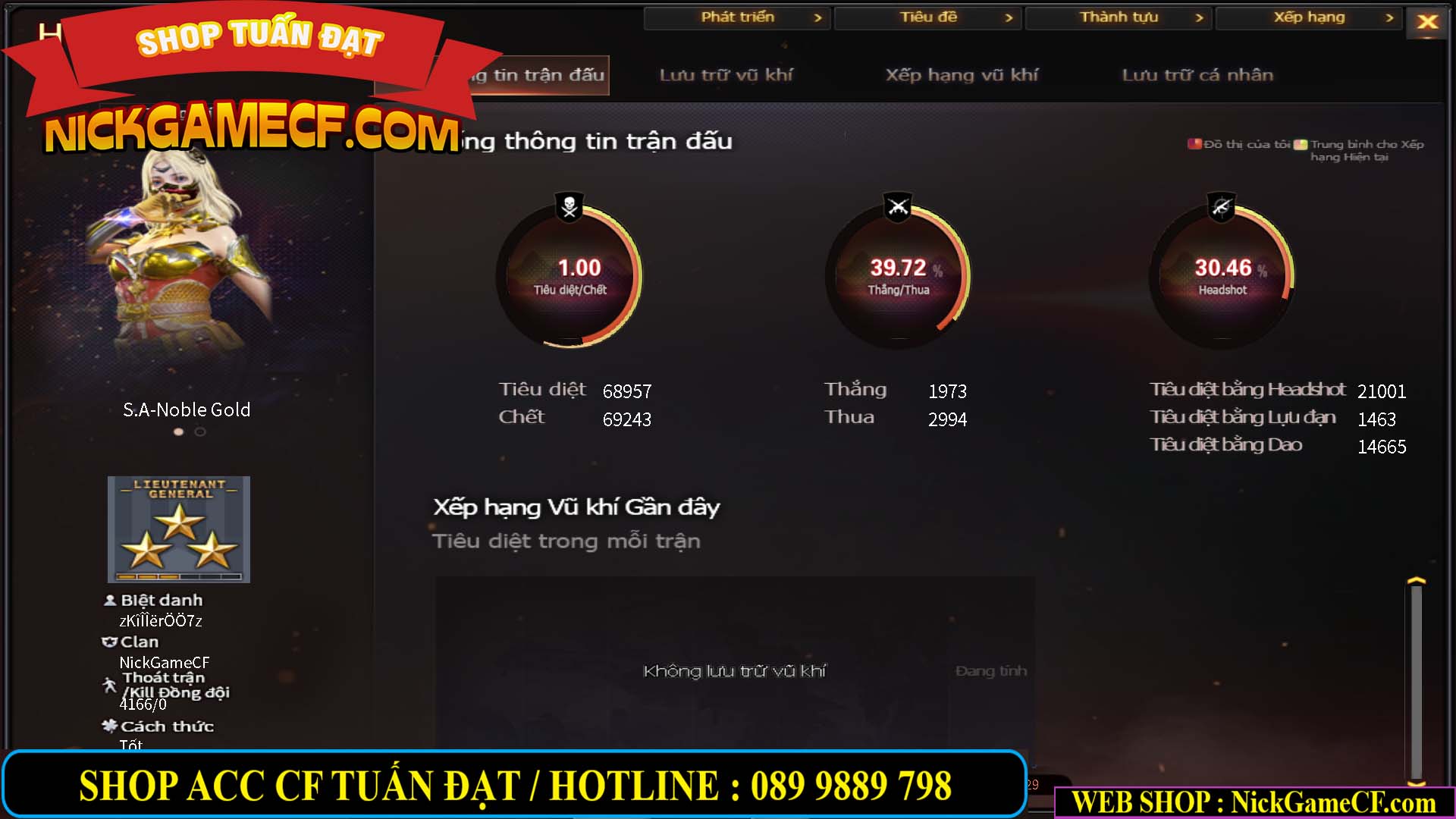 MÃ CF13565 - GIÁ : 2650K - CHIẾN C4 ĐẸP XINH - 25 VIP - VIP3