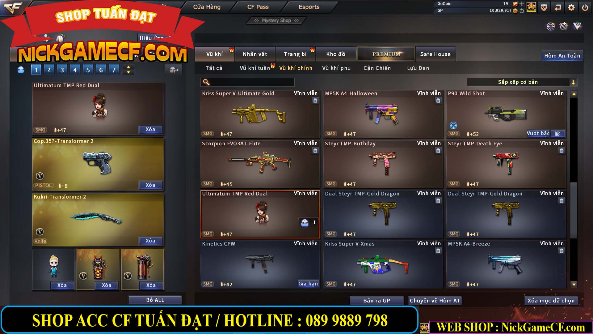 MÃ CF13593 - GIÁ : 6999K - CHIẾN ZOM XINH - C4 ĐẸP - 49 VIP - VIP6