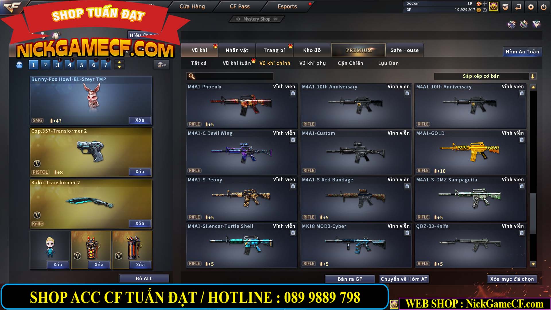 MÃ CF13593 - GIÁ : 6999K - CHIẾN ZOM XINH - C4 ĐẸP - 49 VIP - VIP6