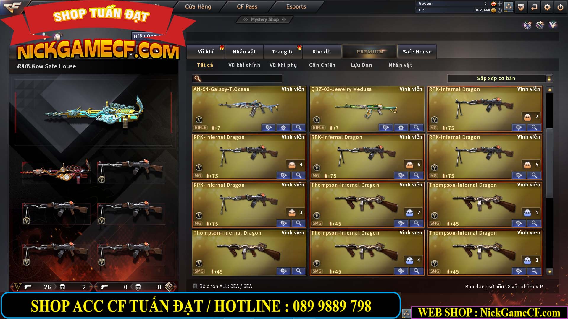 MÃ CF13639 - GIÁ : 6M5 - FULL ZOM SIÊU XINH - 28 VIP - VIP4