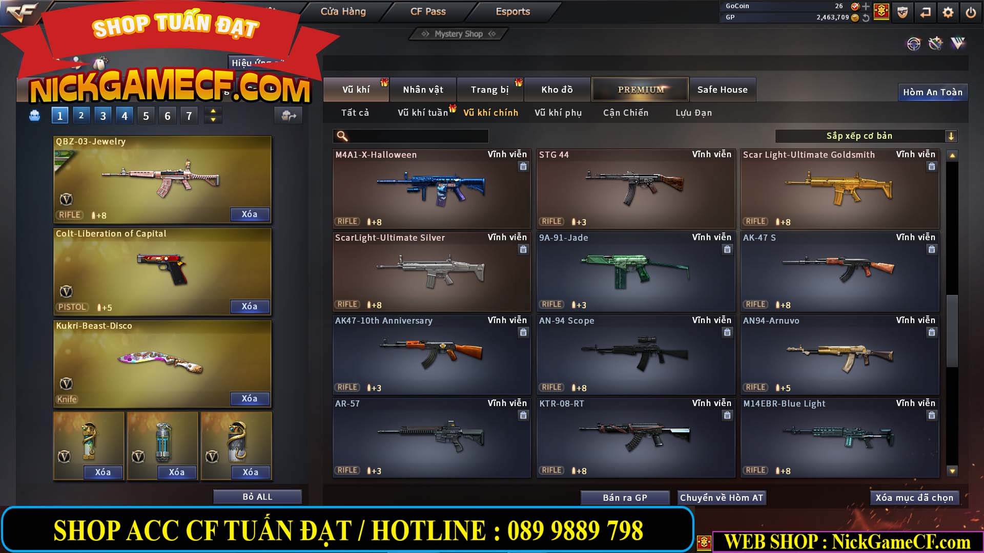 MÃ CF13640 - GIÁ : 2699K - CHIẾN C4 SIÊU XINH - 19 VIP - VIP4 WEB