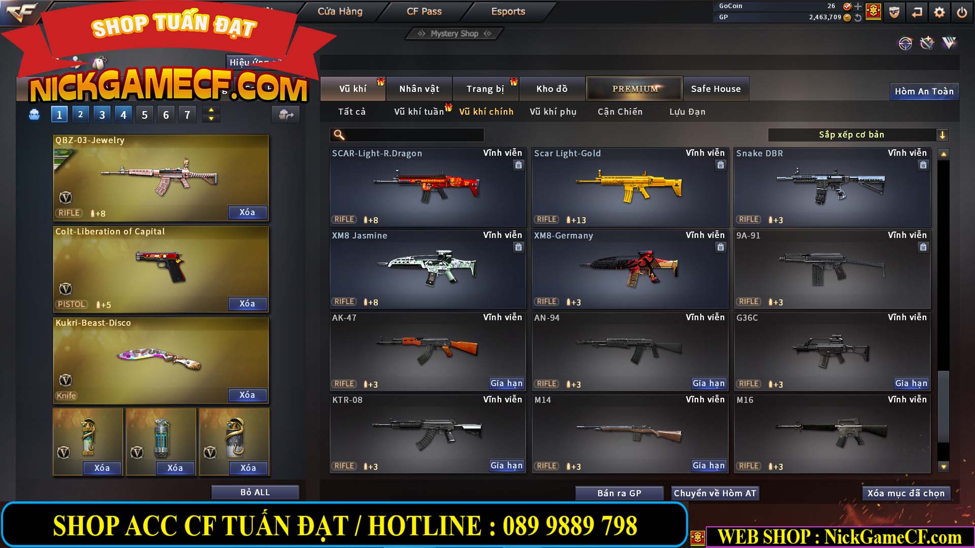 MÃ CF13640 - GIÁ : 2699K - CHIẾN C4 SIÊU XINH - 19 VIP - VIP4 WEB