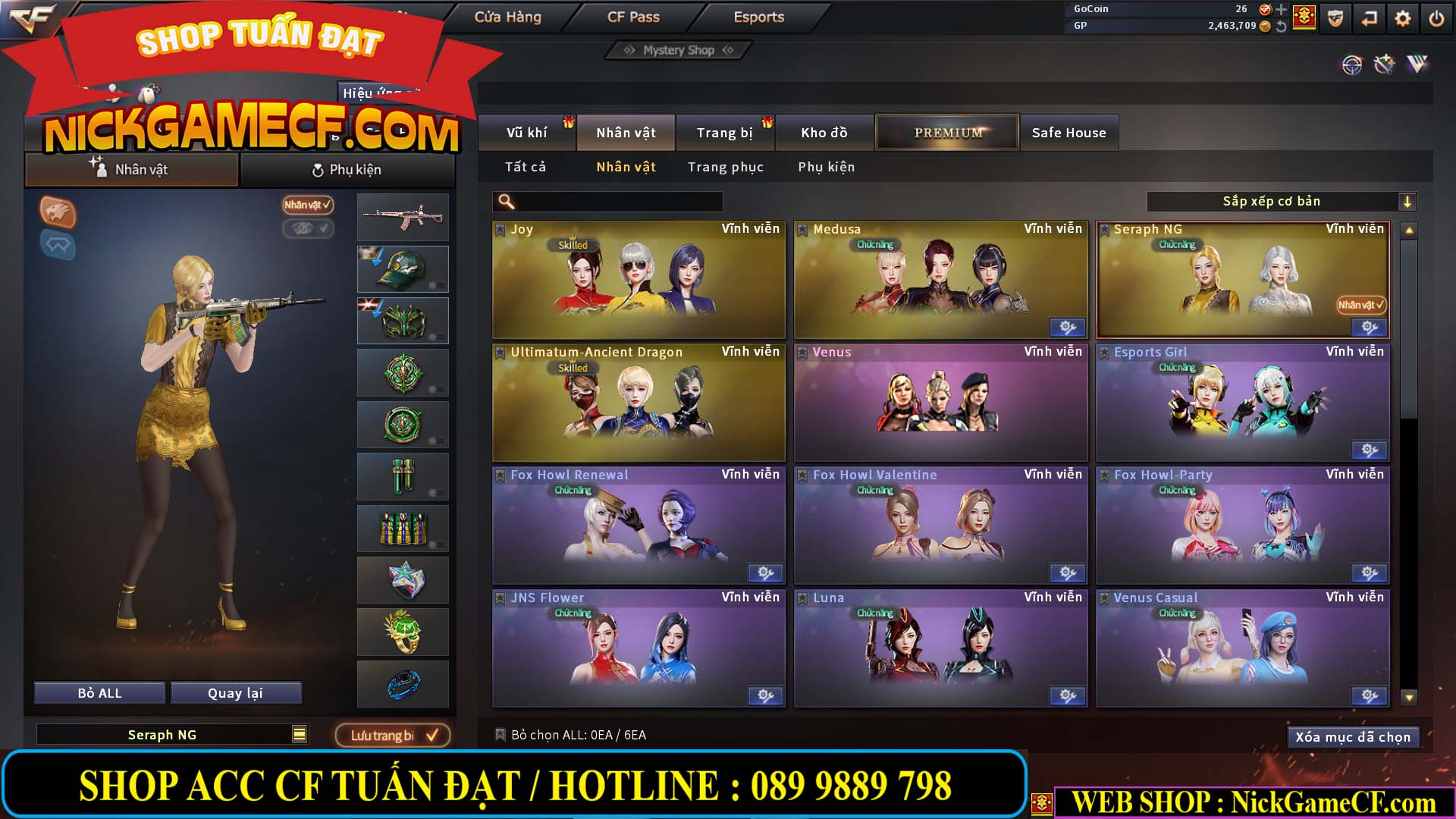 MÃ CF13640 - GIÁ : 2699K - CHIẾN C4 SIÊU XINH - 19 VIP - VIP4 WEB