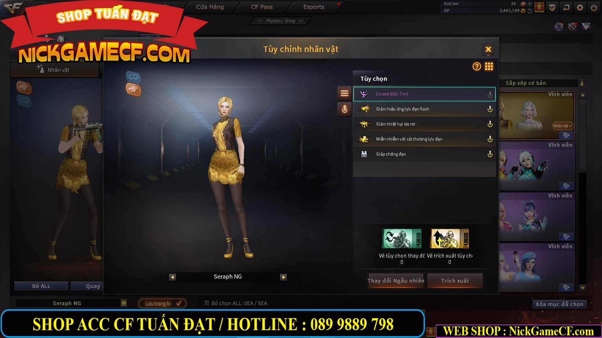 MÃ CF13640 - GIÁ : 2699K - CHIẾN C4 SIÊU XINH - 19 VIP - VIP4 WEB