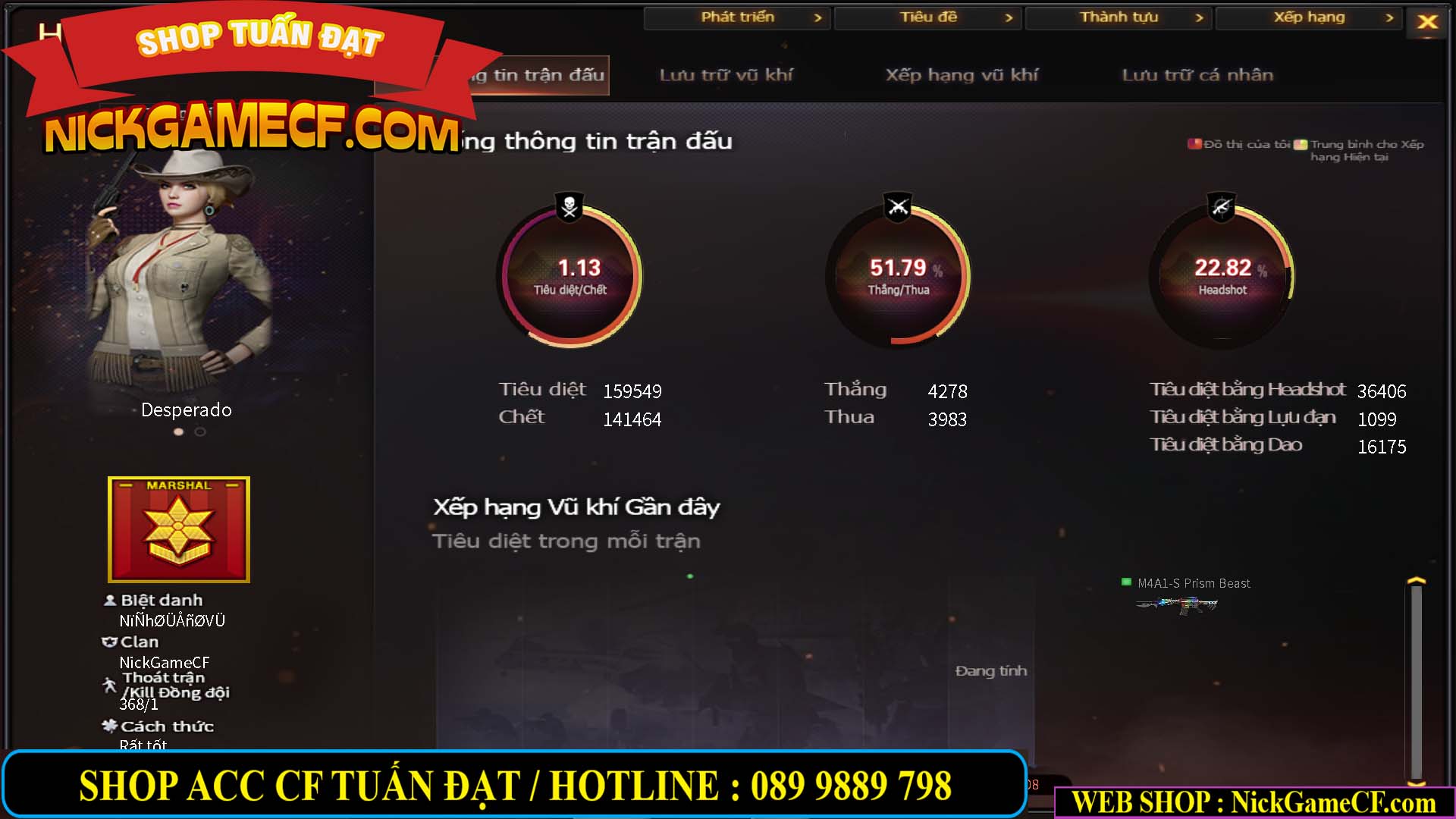 MÃ CF13658 - GIÁ : 9M5 - ZOM SIÊU XỊN - C4 ĐẸP - 56 VIP - VIP6