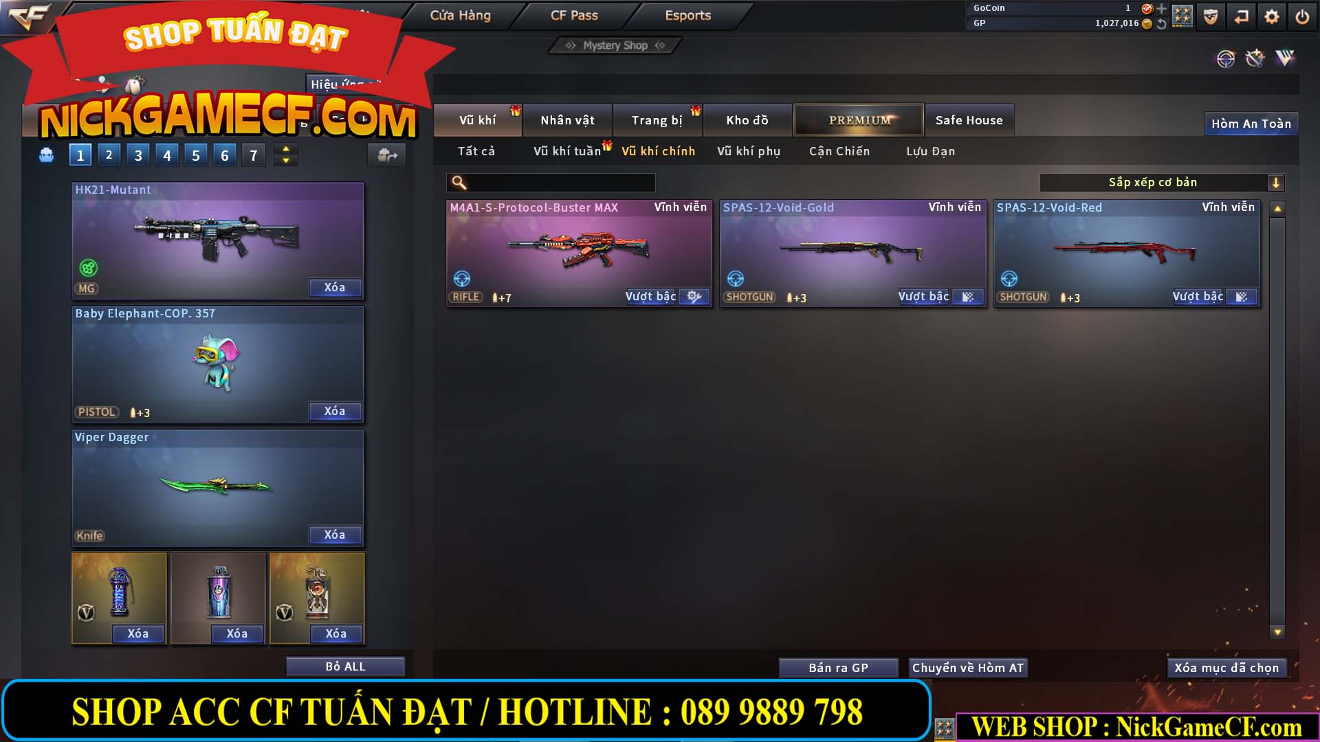 MÃ CF13691 - GIÁ : 3350K - CHIẾN C4 SIÊU XINH - 13 VIP - VIP5