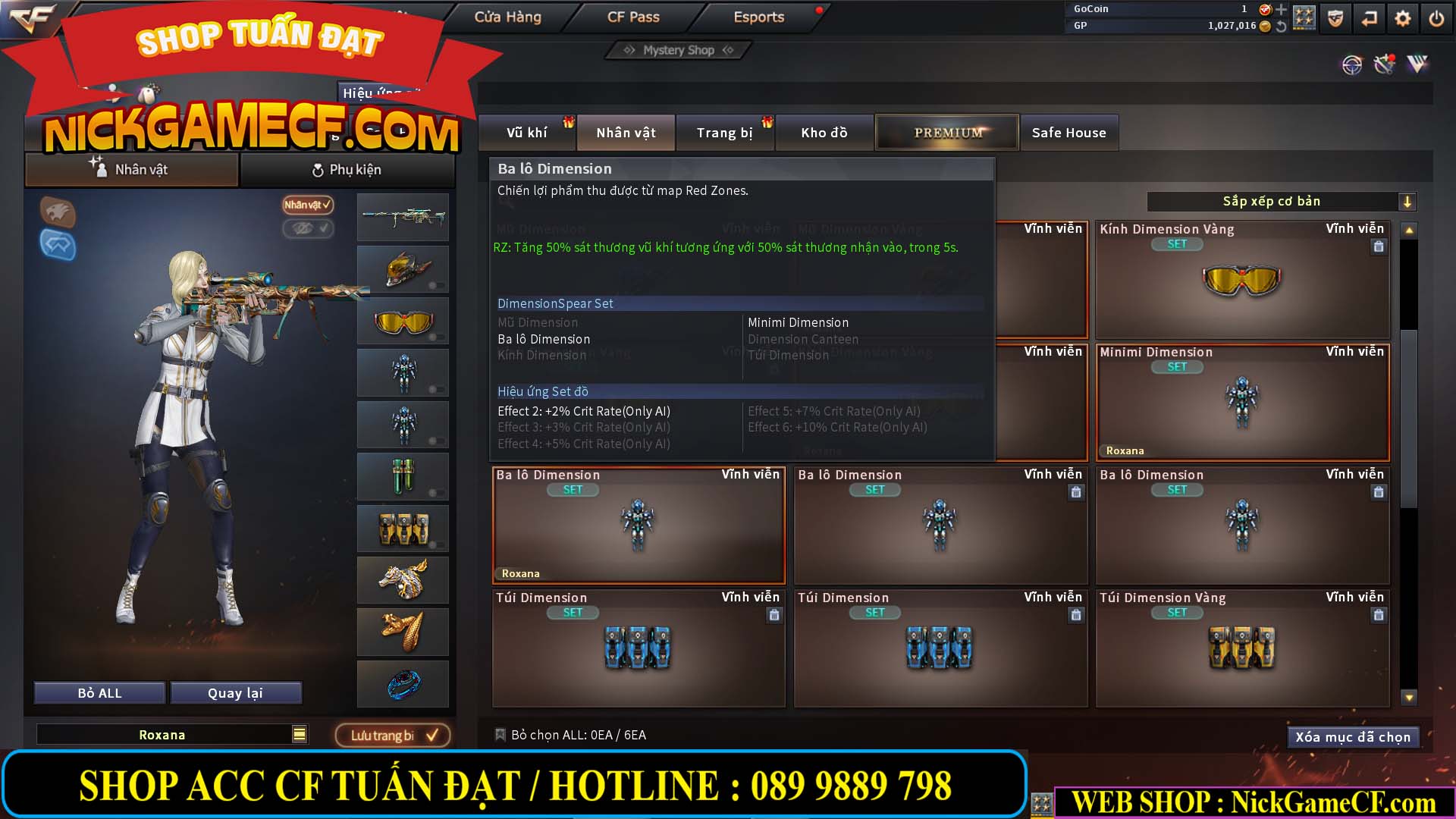 MÃ CF13691 - GIÁ : 3350K - CHIẾN C4 SIÊU XINH - 13 VIP - VIP5