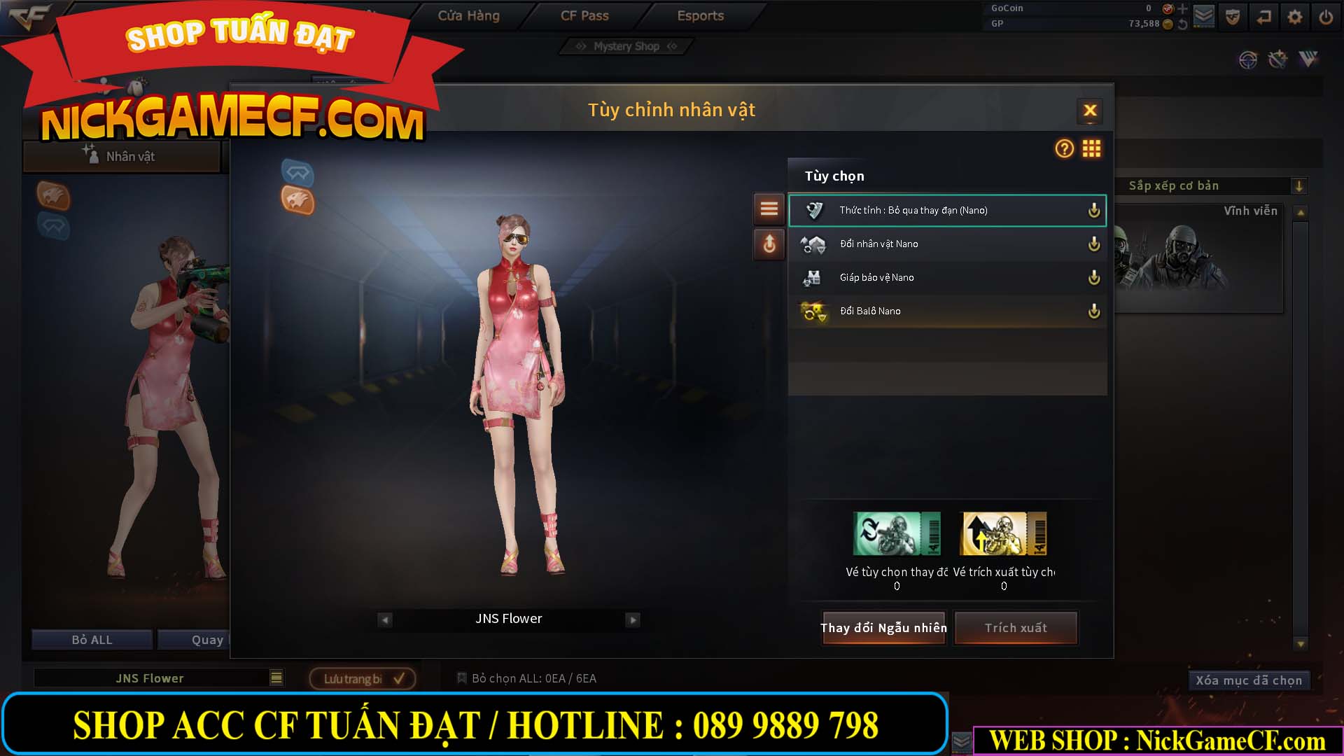 MÃ CF13707 - GIÁ : 5850K - ZOM SIÊU THỦ TÂN BINH - GẦN VIP6 WEB