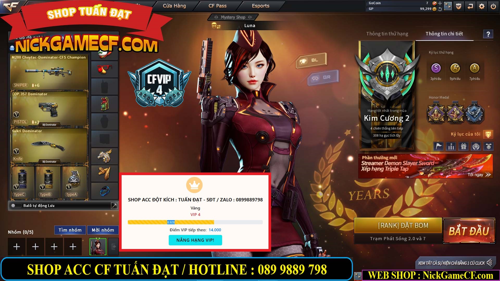 MÃ CF13744 - GIÁ : 1899K - CHIẾN C4 ĐẸP - VIP4 WEB