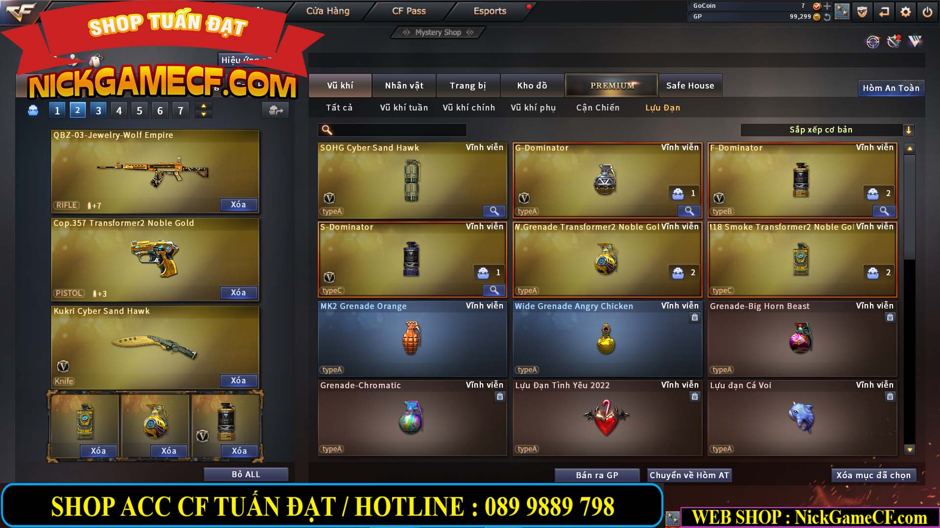 MÃ CF13744 - GIÁ : 1899K - CHIẾN C4 ĐẸP - VIP4 WEB