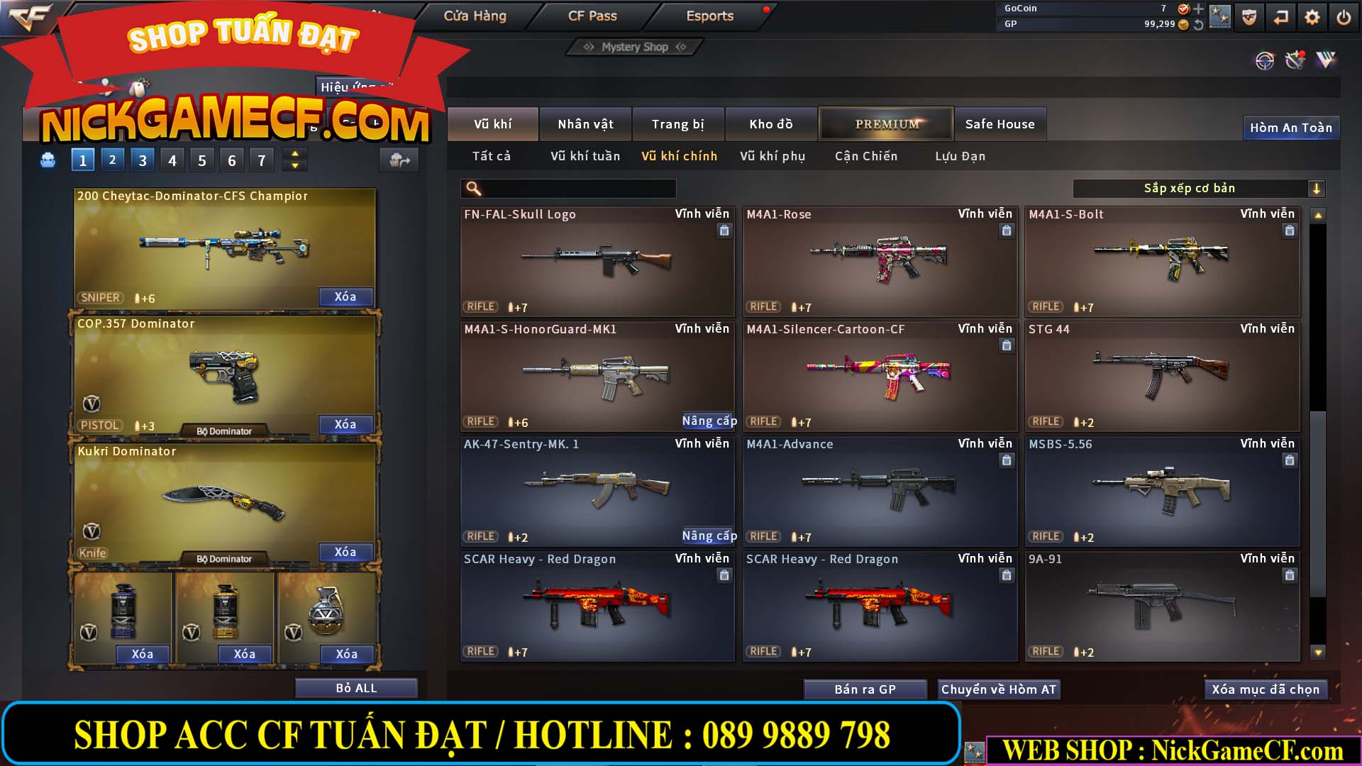 MÃ CF13744 - GIÁ : 1899K - CHIẾN C4 ĐẸP - VIP4 WEB