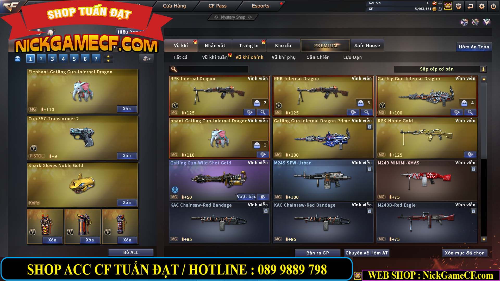 MÃ CF13756 - GIÁ : 7M5 - CHIẾN  ZOM ĐẸP - C4 NÉT - 66 VIP - GẦN VIP7