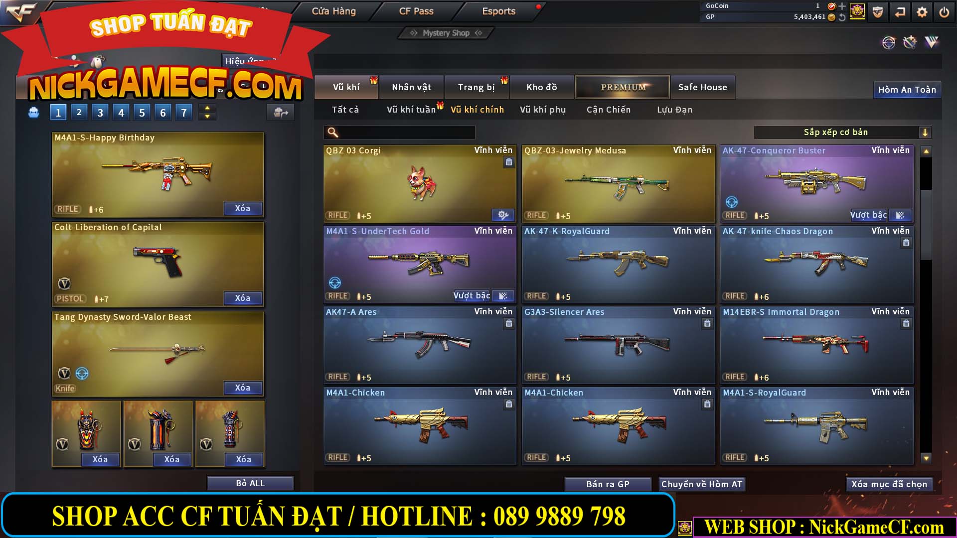 MÃ CF13756 - GIÁ : 7M5 - CHIẾN  ZOM ĐẸP - C4 NÉT - 66 VIP - GẦN VIP7