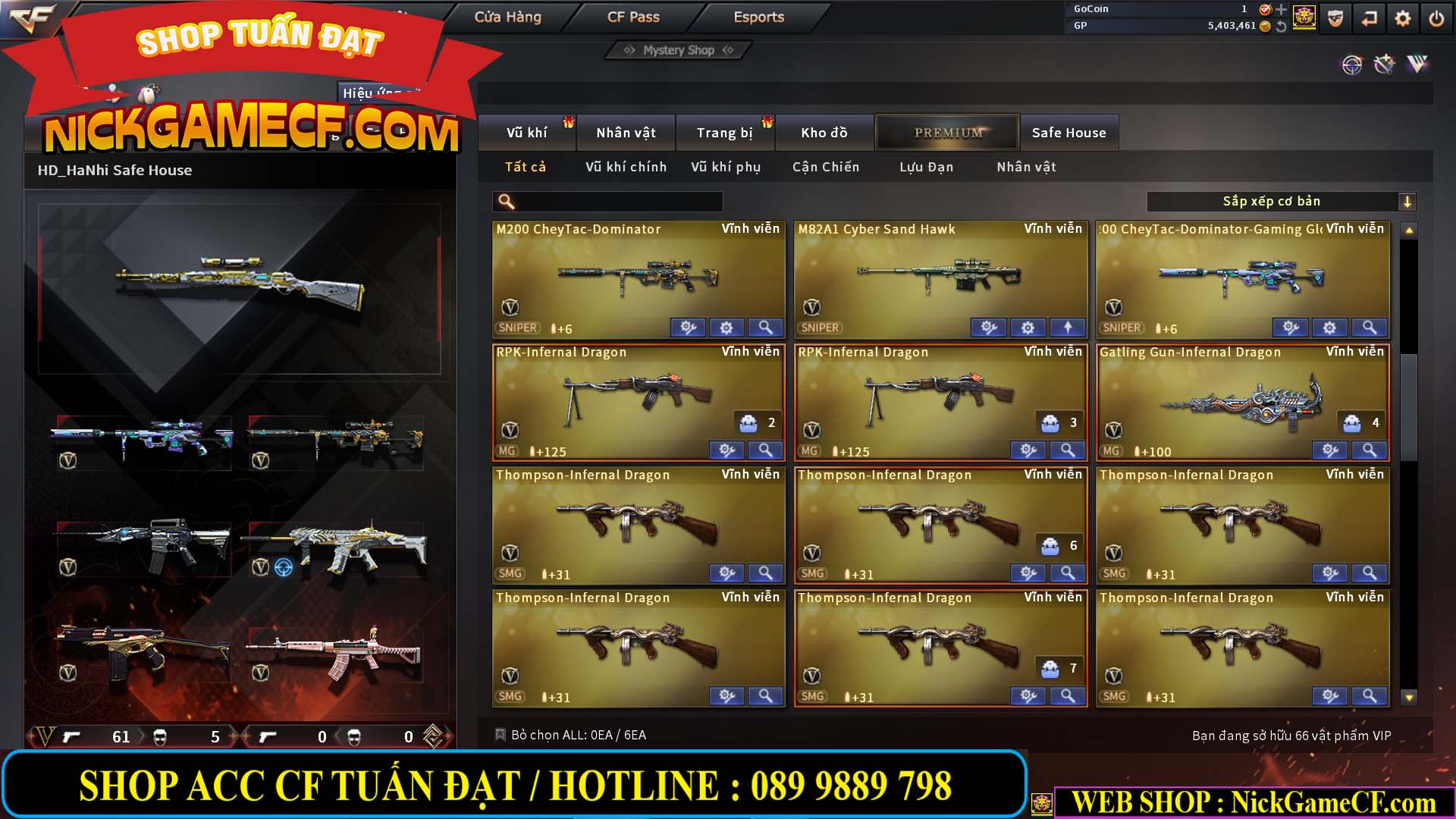MÃ CF13756 - GIÁ : 7M5 - CHIẾN  ZOM ĐẸP - C4 NÉT - 66 VIP - GẦN VIP7