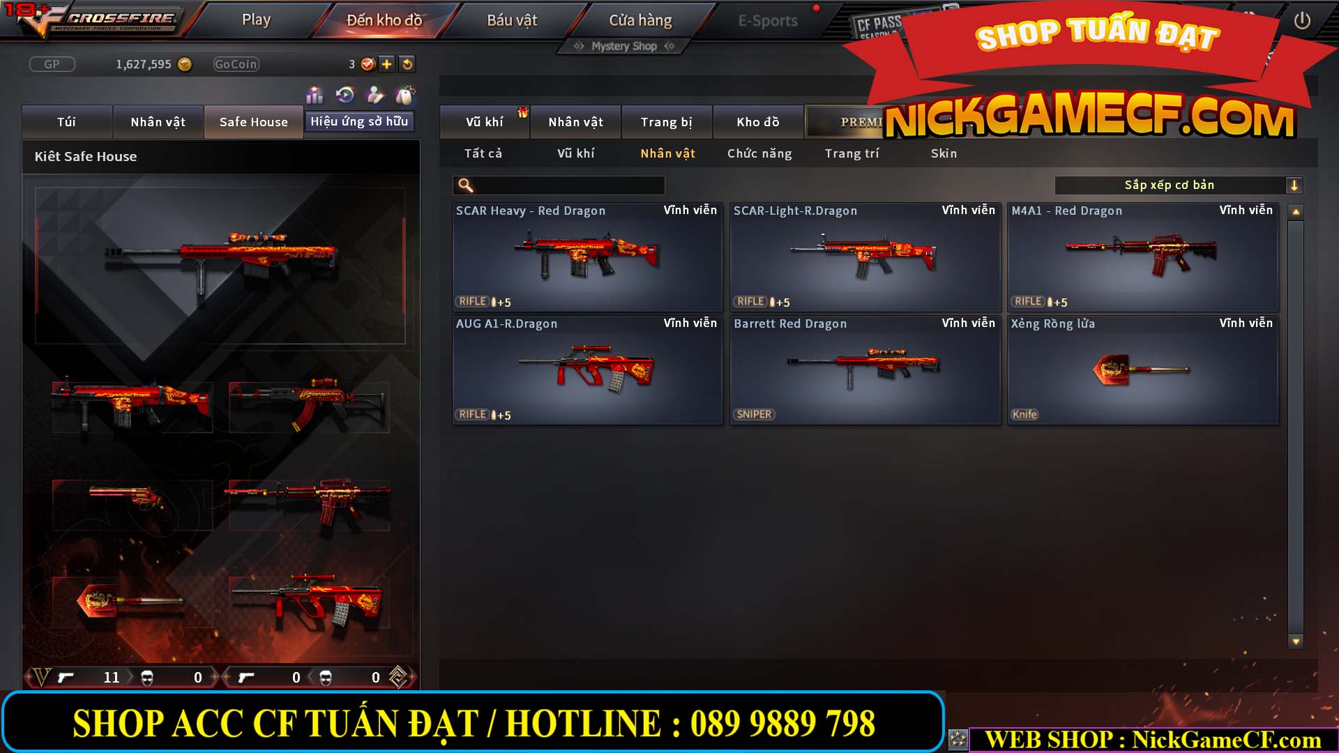 MÃ CF13769 - GIÁ : 1999K - CHIẾN C4 XINH - 16 VIP - GẦN VIP5