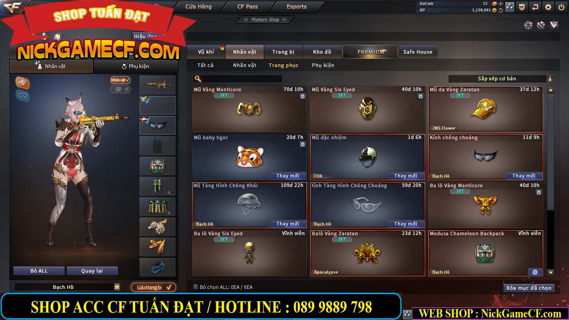 MÃ CF13770 - GIÁ : 2550K - CHIẾN C4 DÂN CHƠI SƯU TẦM 0 VIP - VIP5