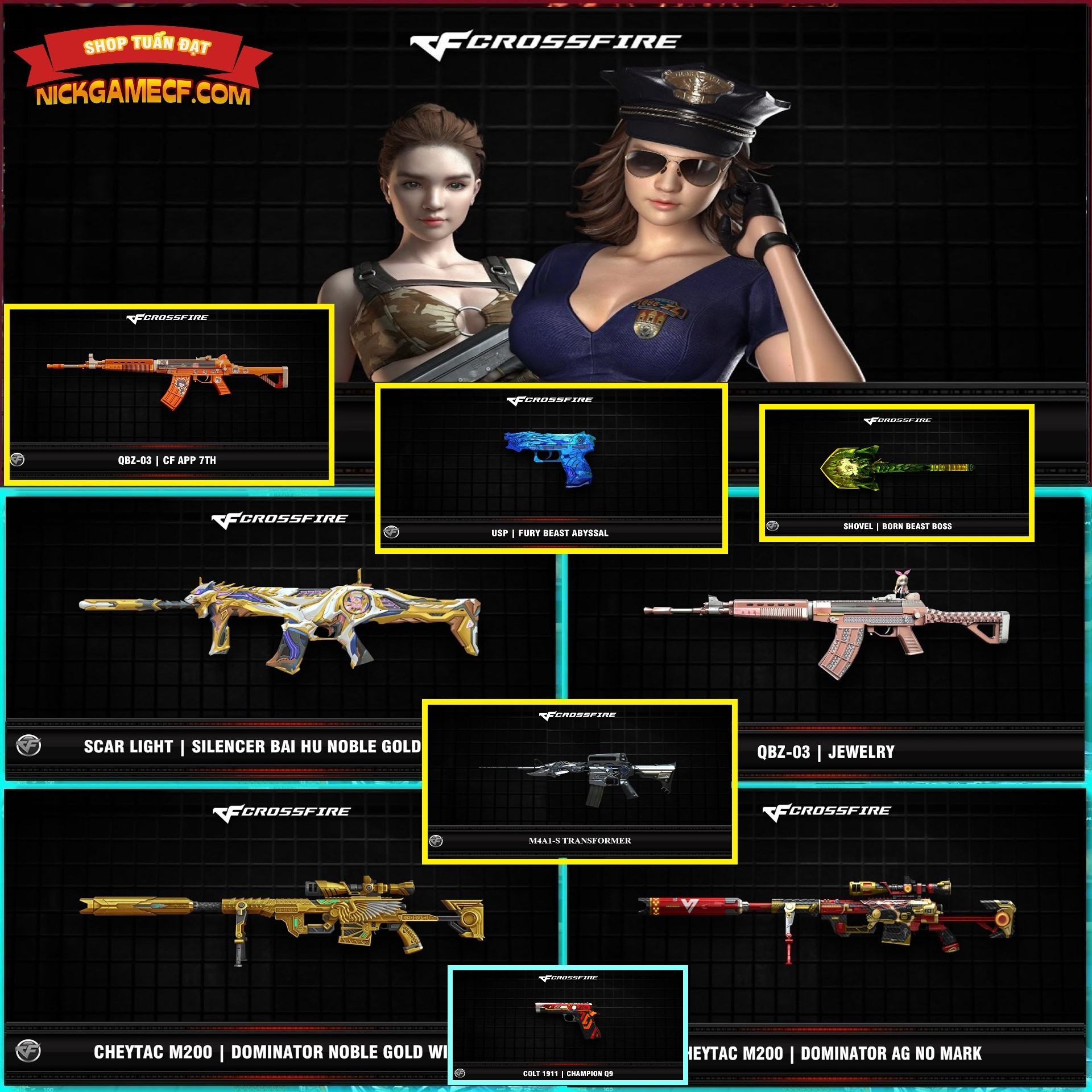 MÃ CF13773 - GIÁ : 3450K - CHIẾN C4 SIÊU XINH - 26 VIP - VIP5