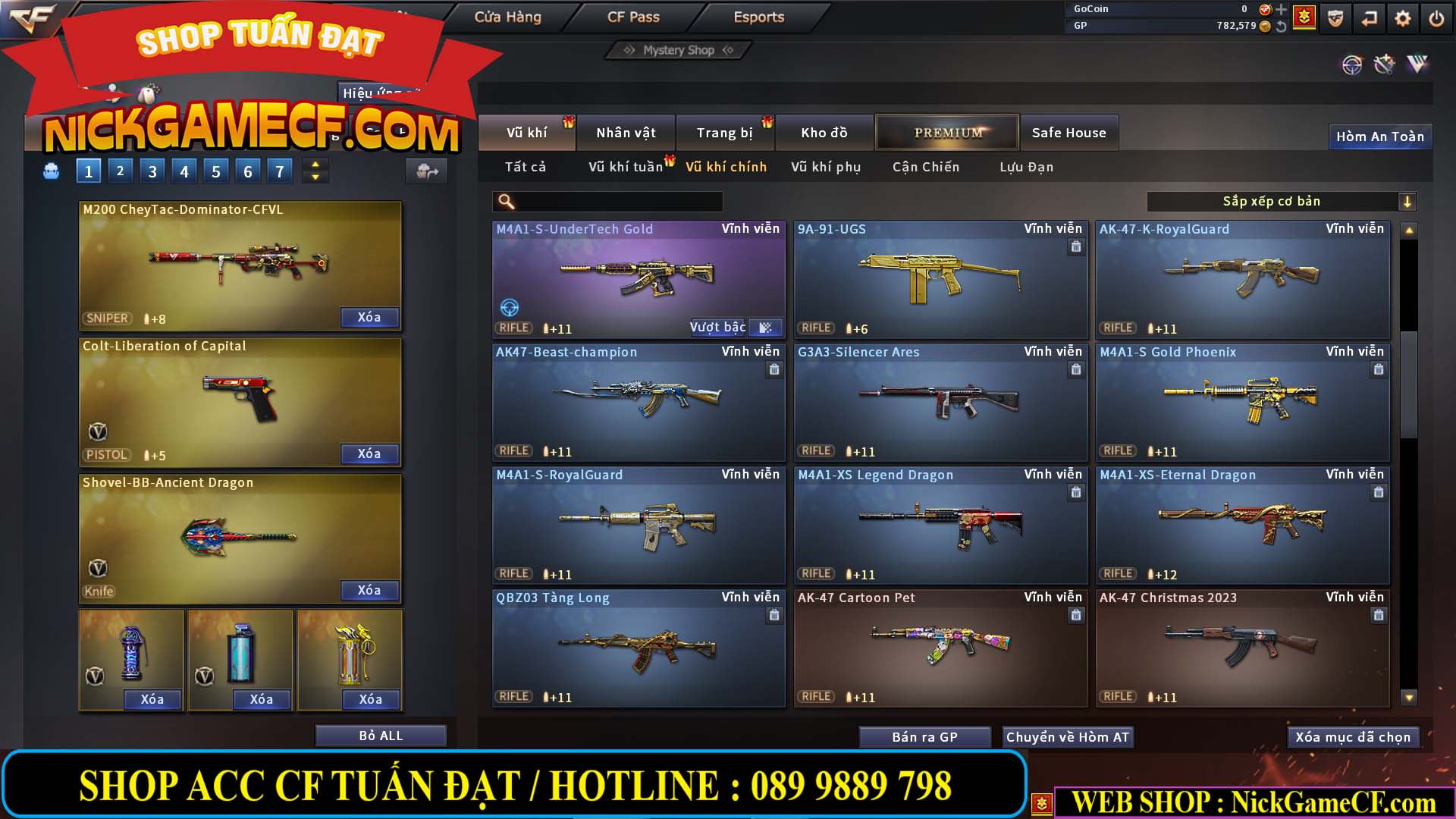 MÃ CF13773 - GIÁ : 3450K - CHIẾN C4 SIÊU XINH - 26 VIP - VIP5