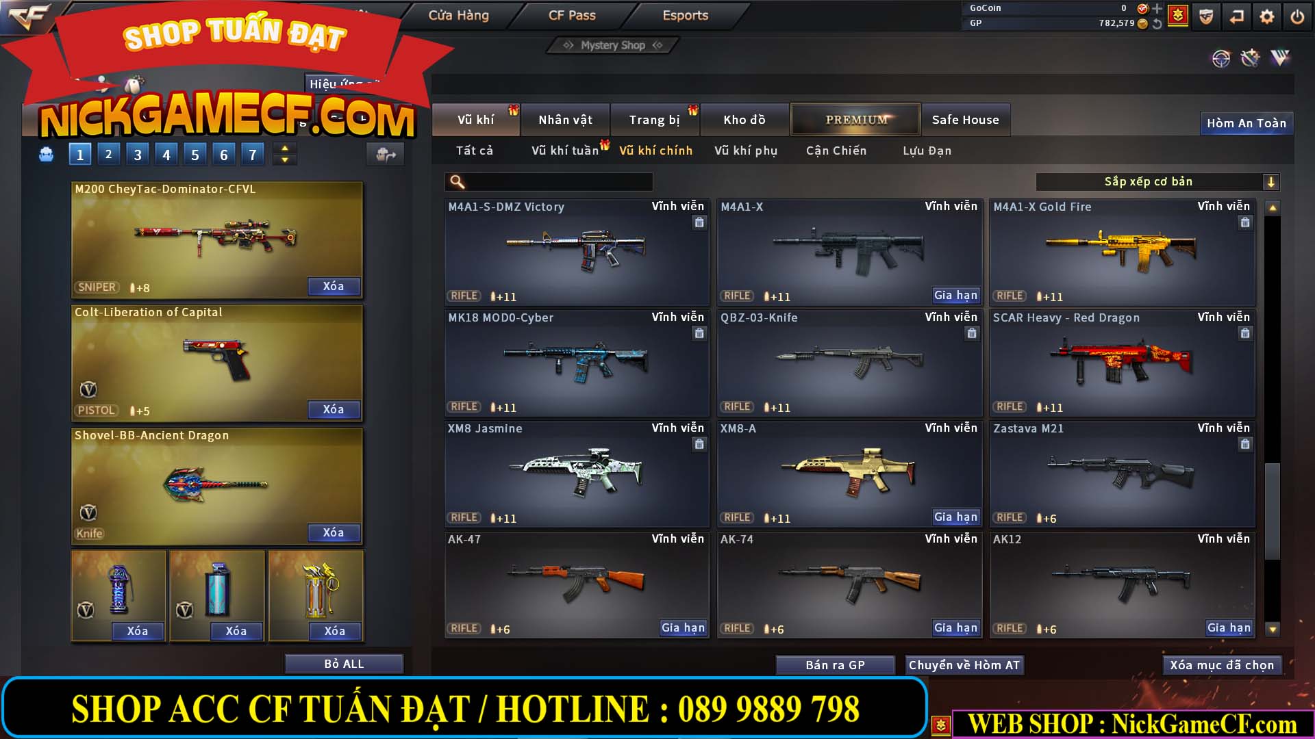 MÃ CF13773 - GIÁ : 3450K - CHIẾN C4 SIÊU XINH - 26 VIP - VIP5