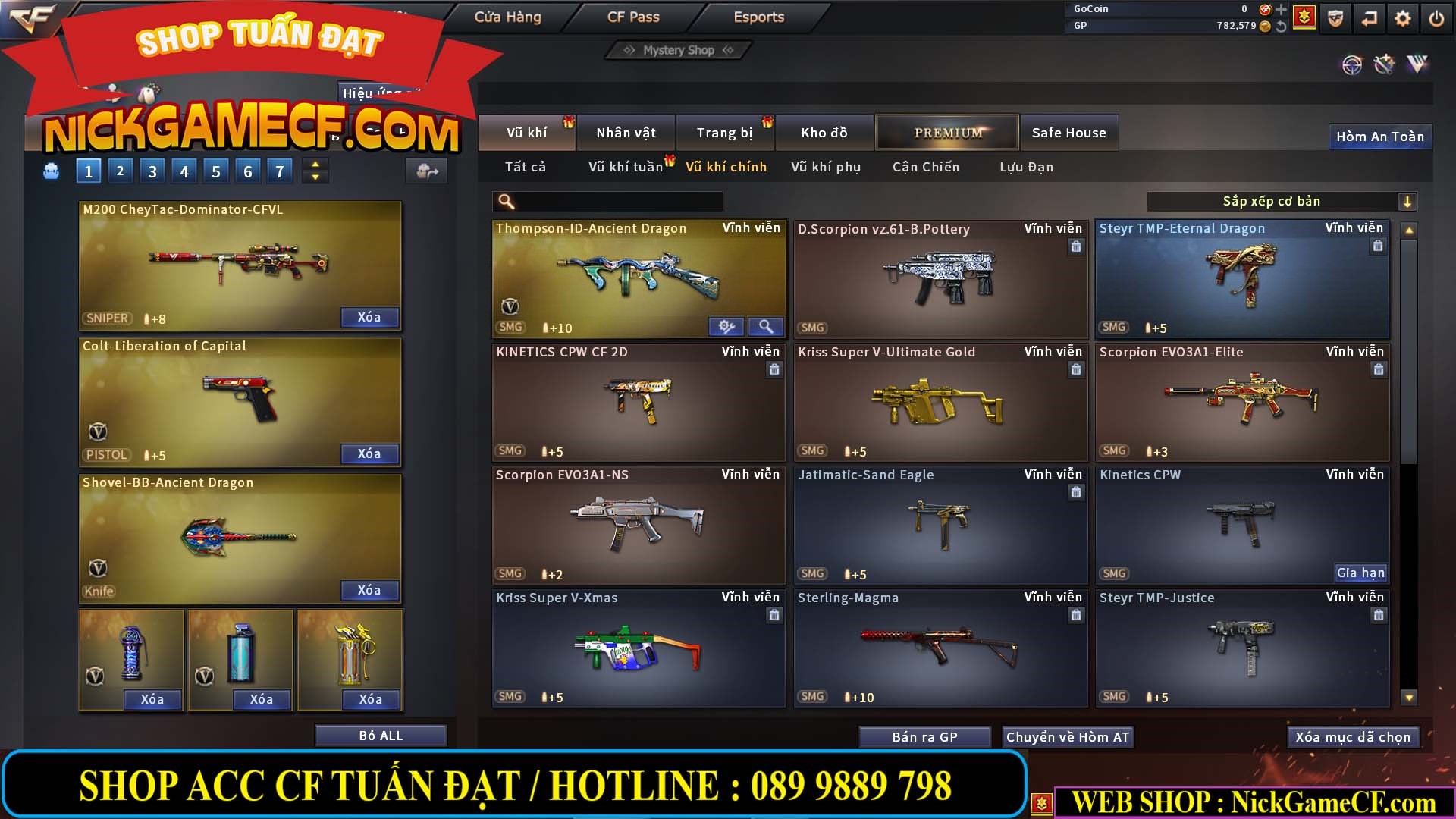 MÃ CF13773 - GIÁ : 3450K - CHIẾN C4 SIÊU XINH - 26 VIP - VIP5