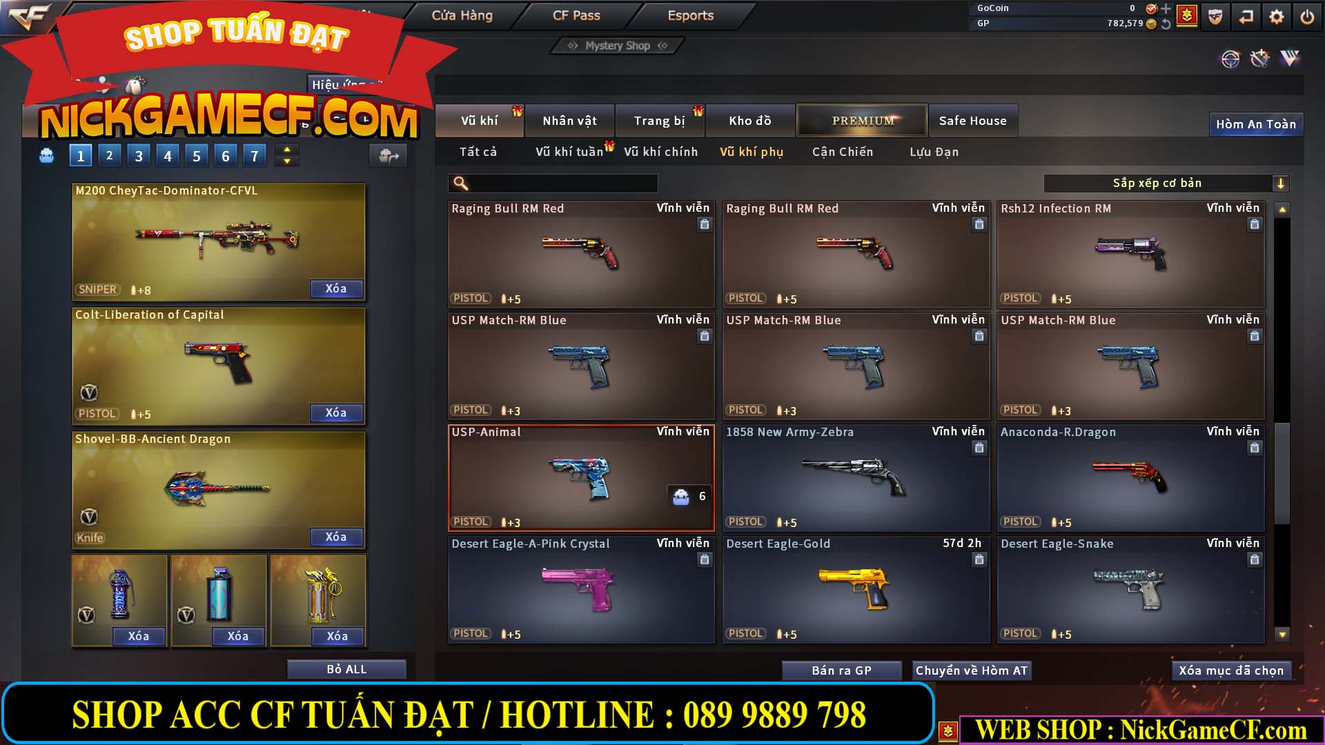 MÃ CF13773 - GIÁ : 3450K - CHIẾN C4 SIÊU XINH - 26 VIP - VIP5
