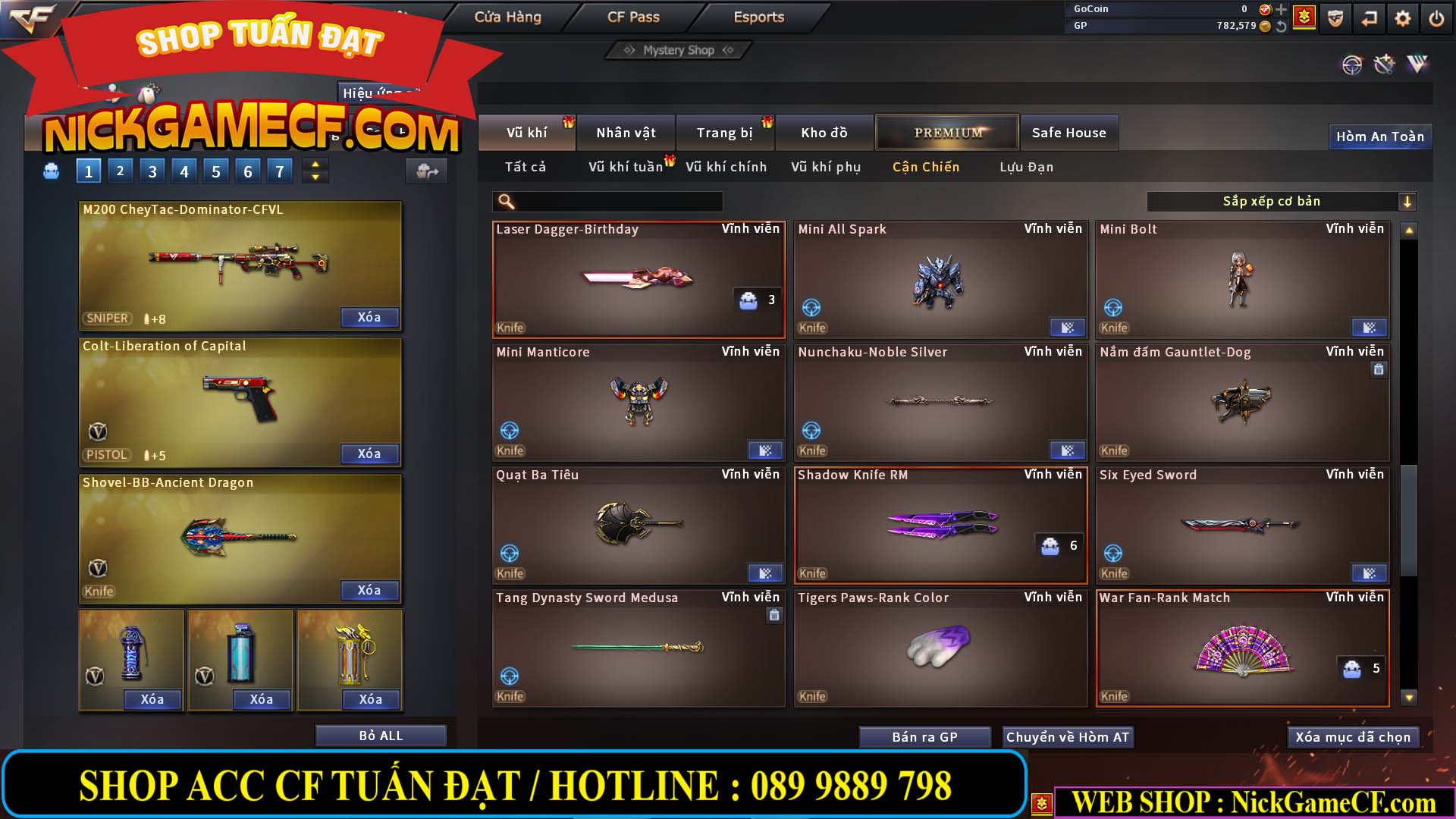 MÃ CF13773 - GIÁ : 3450K - CHIẾN C4 SIÊU XINH - 26 VIP - VIP5