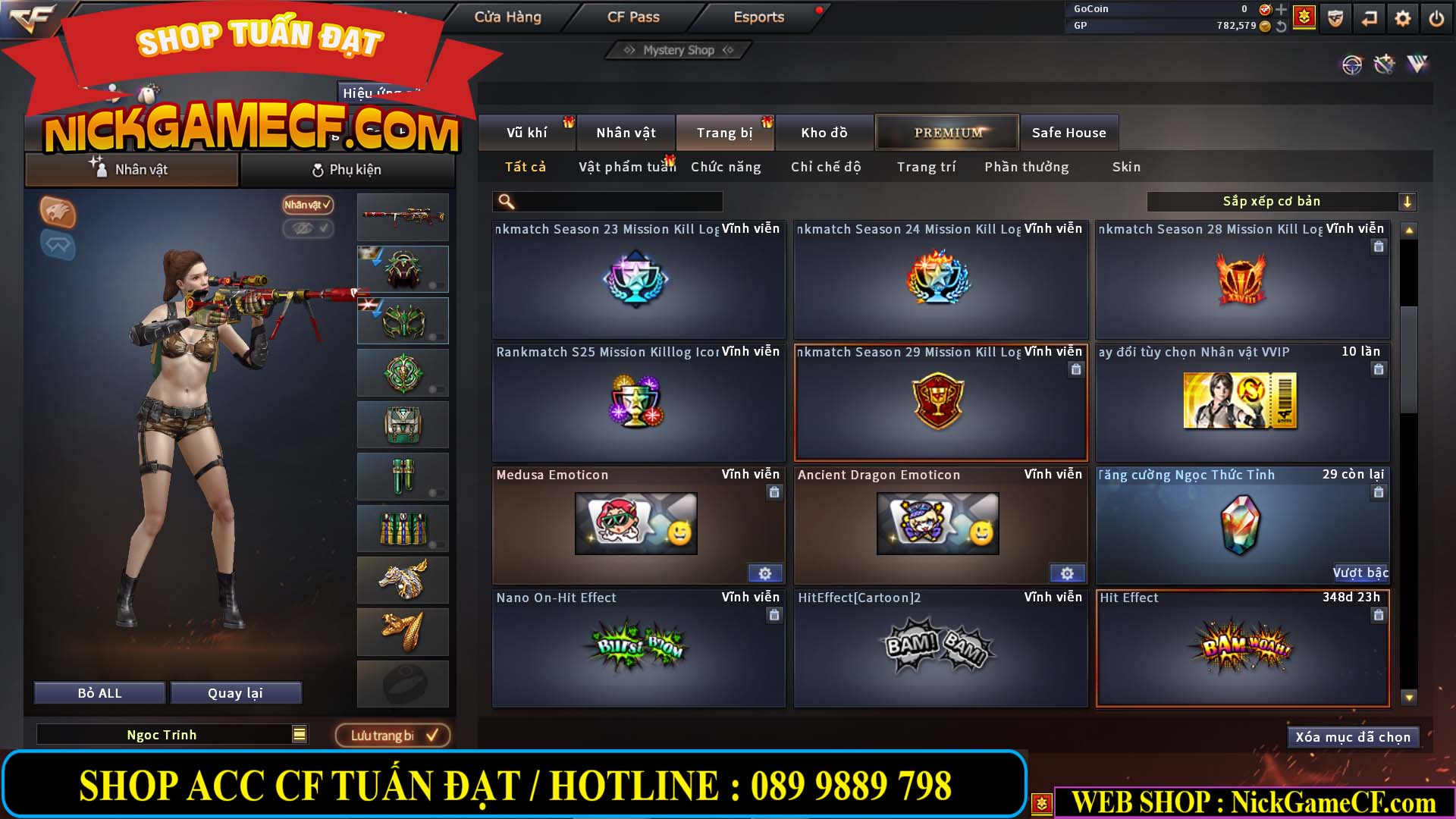 MÃ CF13773 - GIÁ : 3450K - CHIẾN C4 SIÊU XINH - 26 VIP - VIP5
