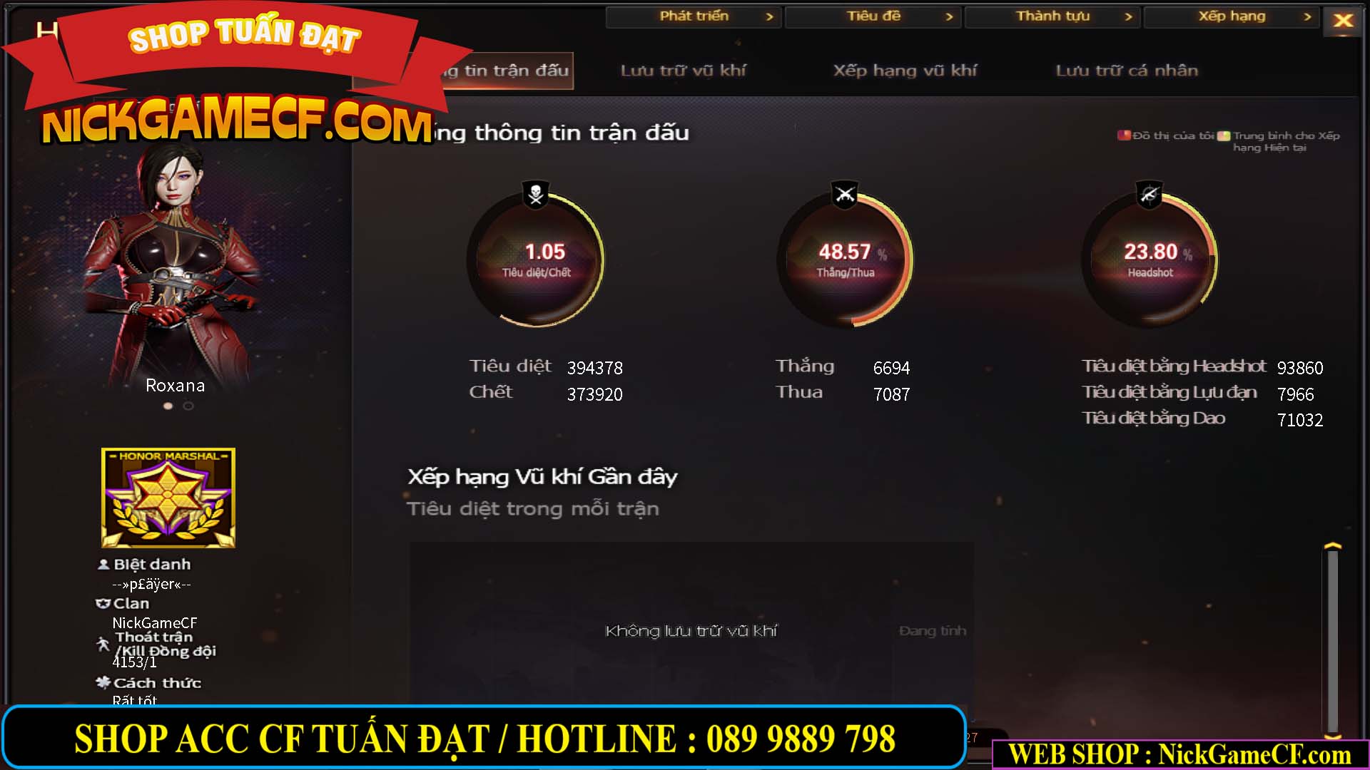 MÃ CF13774 - GIÁ : 10M5 -  SIÊU PHẨM C4+ZOM - 86 VIP - VIP7