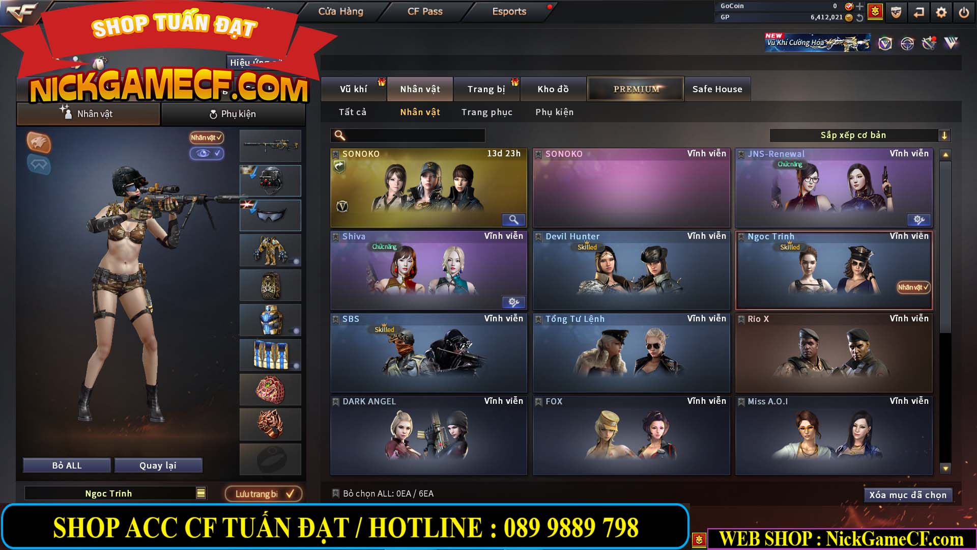 MÃ CF13978 - GIÁ : 2799K - CHIẾN C4 CHUẨN DF/CSC  - 21 VIP - VIP4